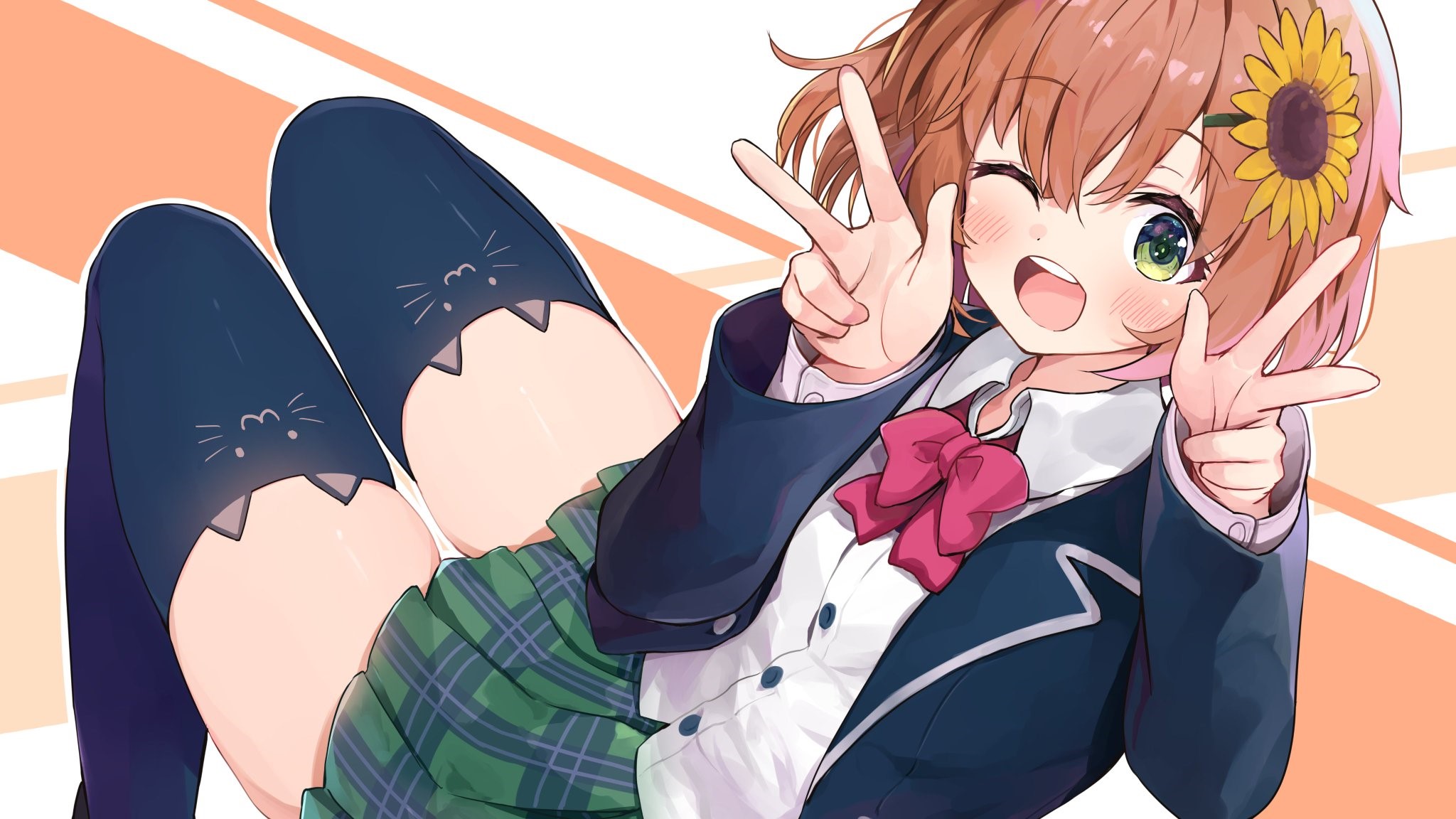Honma Himawari from Nijisanji HD Wallpaper