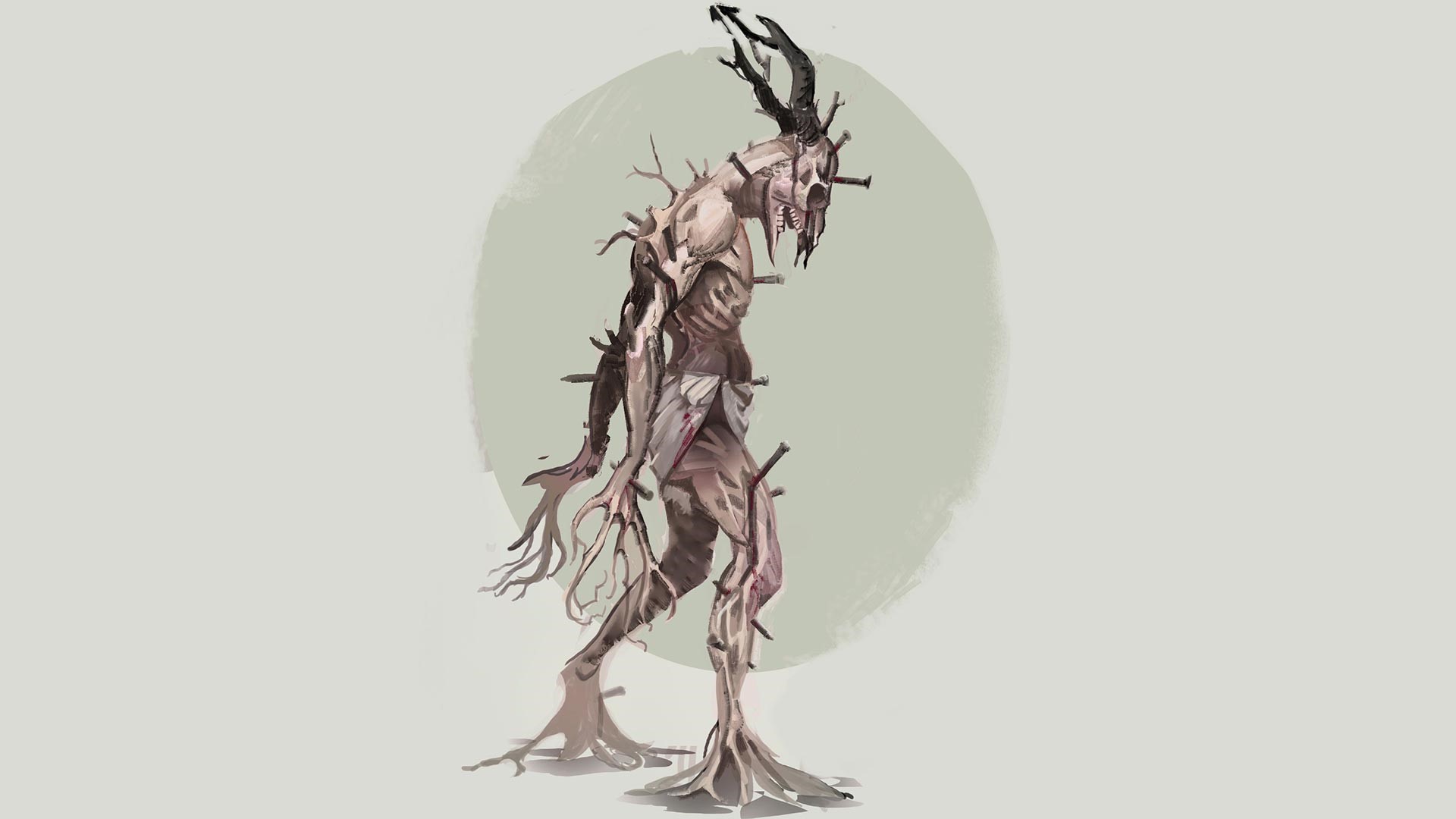 Ten Piedad from Blasphemous concept art HD Wallpaper