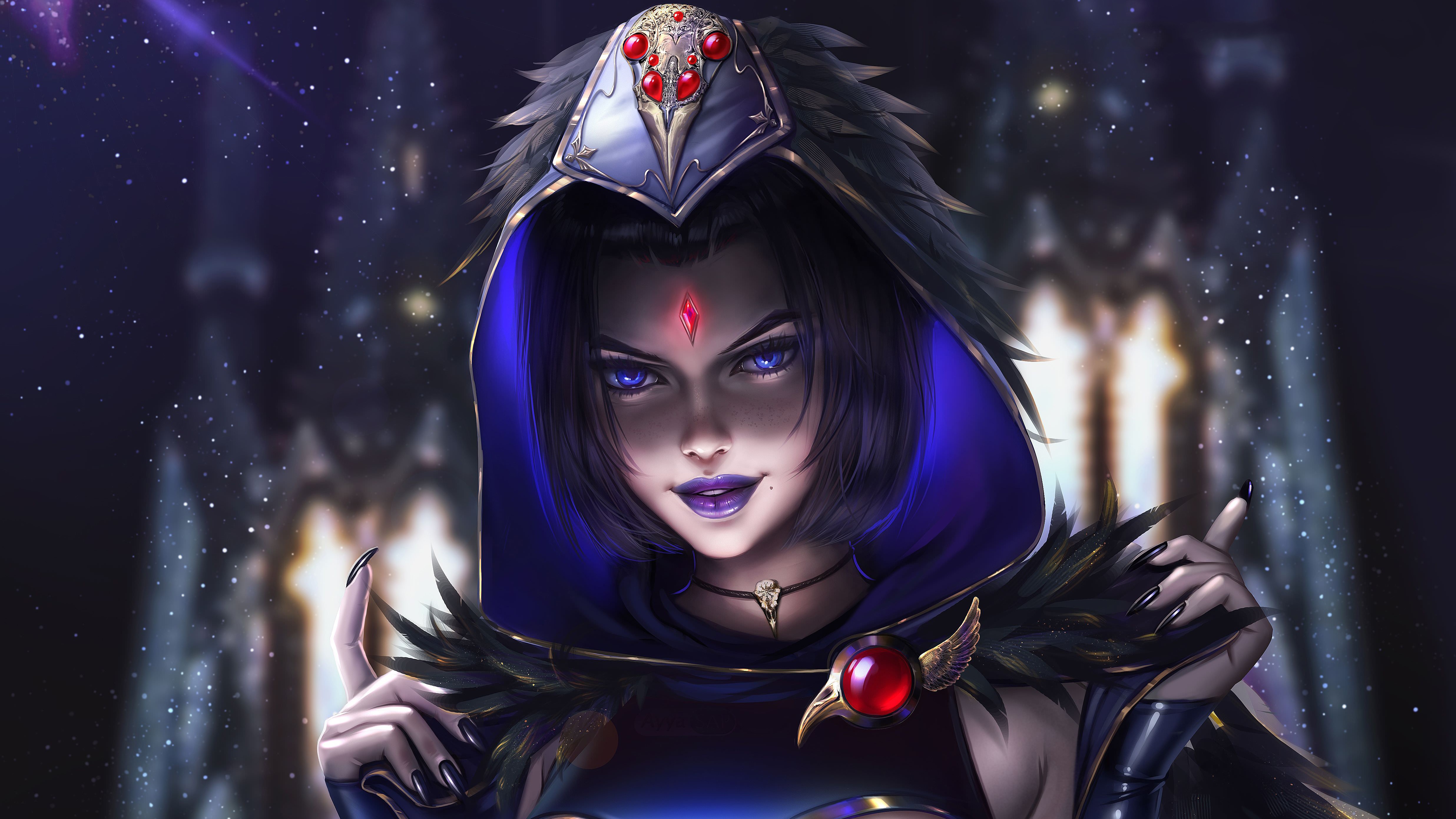 Raven from DC Comics HD Wallpaper