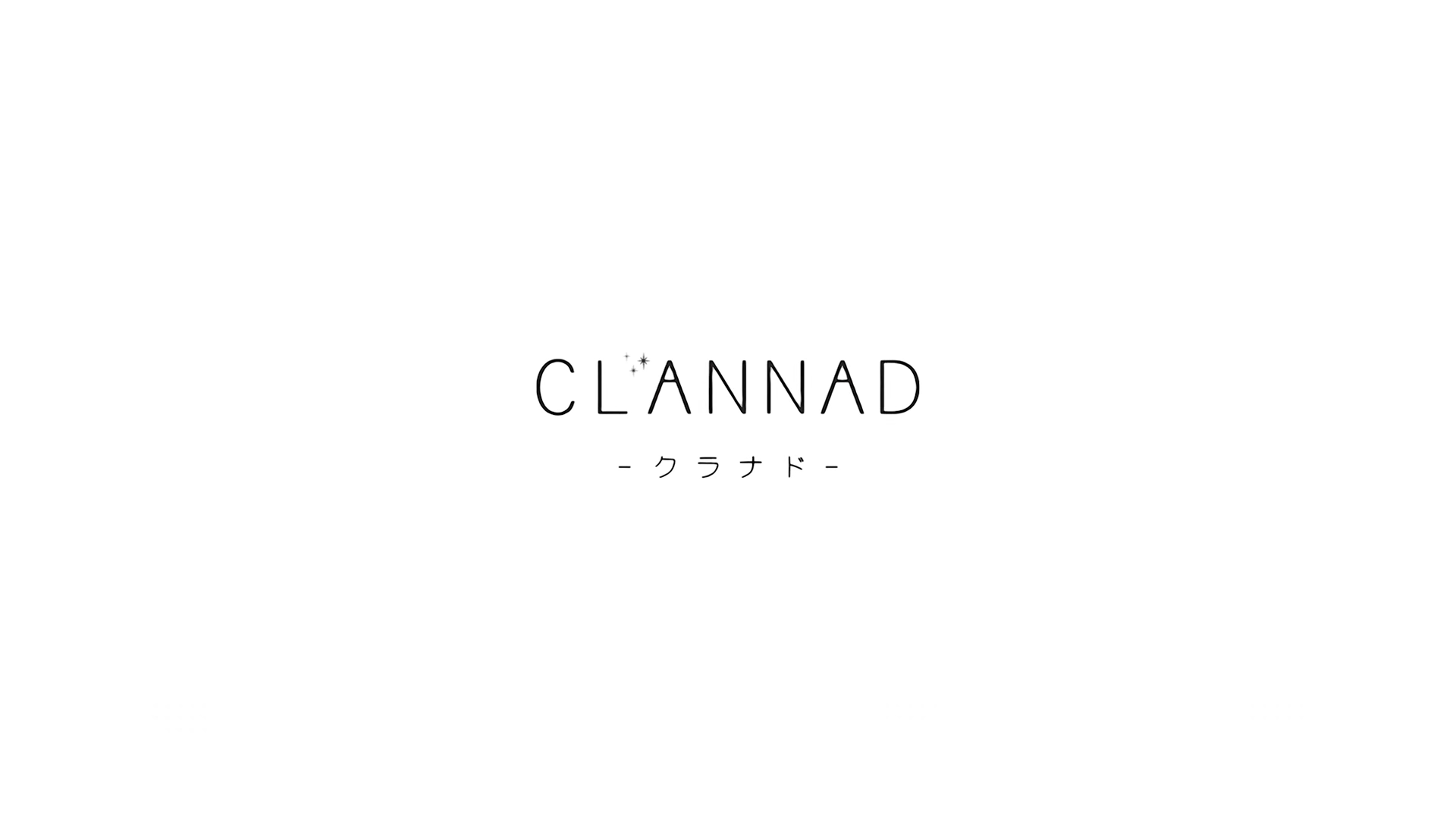 Clannad logo HD Wallpaper