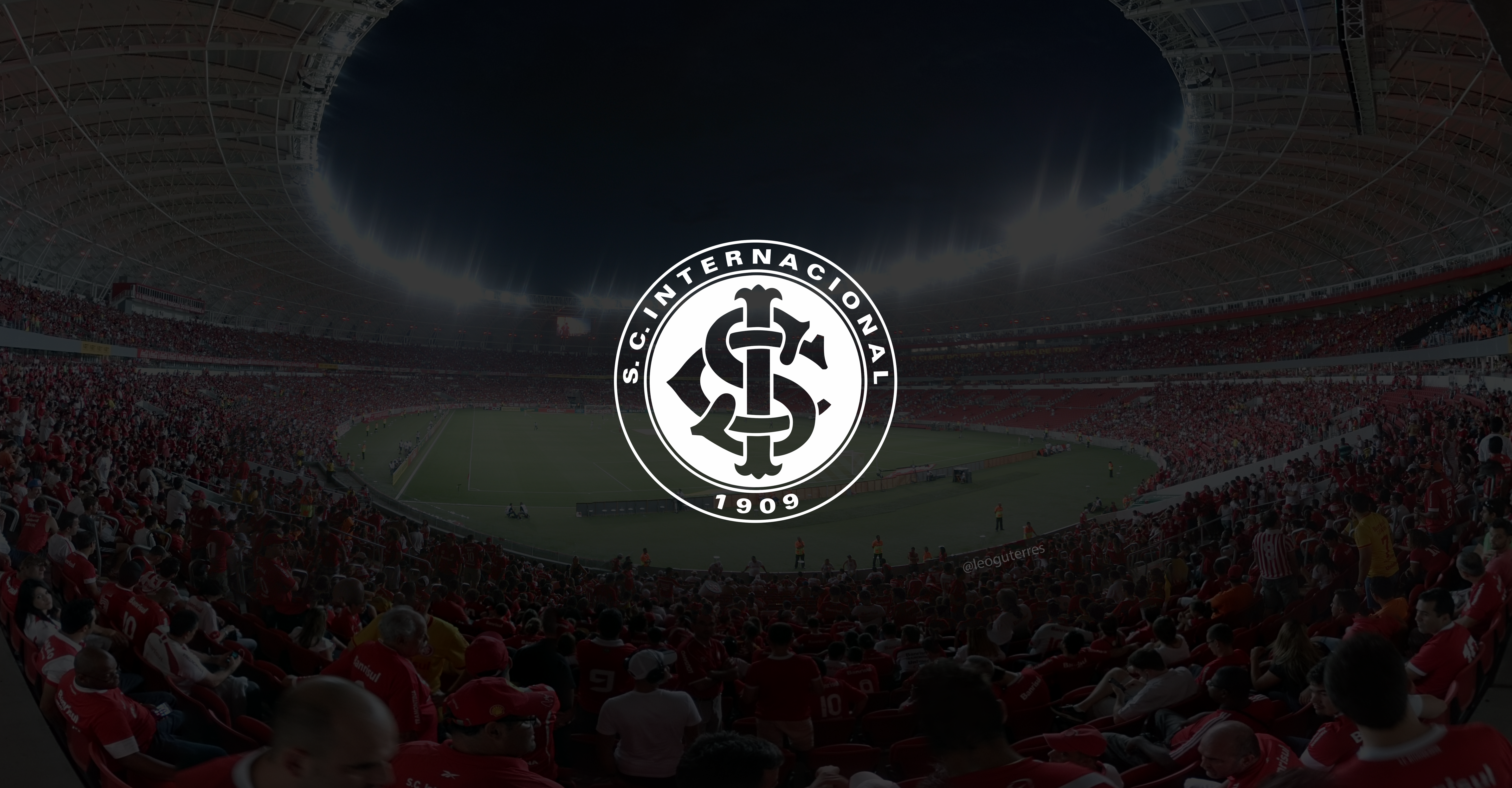 SC Internacional logo in stadium HD Wallpaper