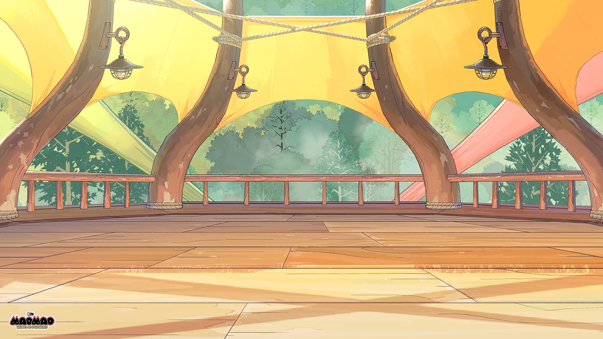 Mao Mao: Heroes of Pure Heart outdoor stage HD Wallpaper
