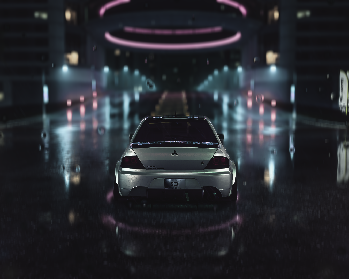 Mitsubishi Lancer Evolution from Need for Speed: Heat HD Wallpaper