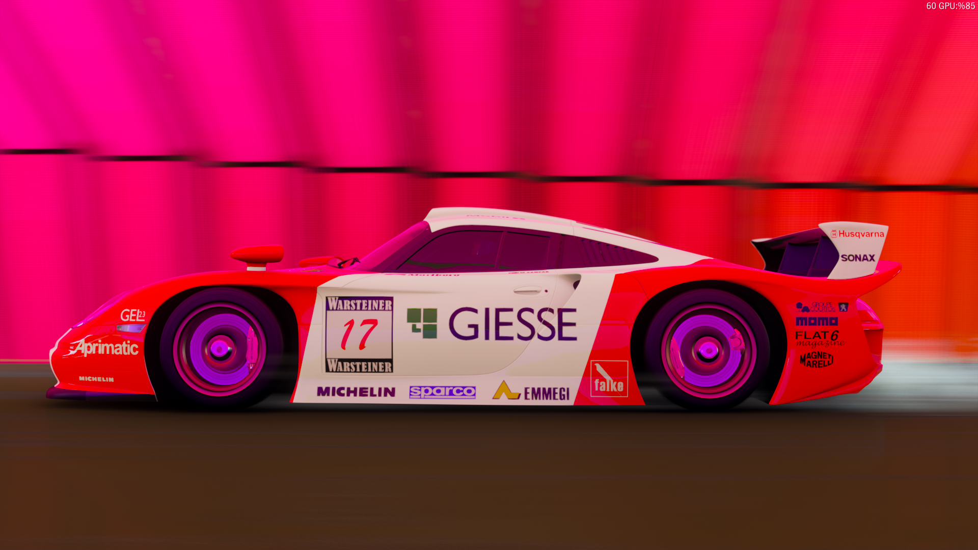 Porsche race car with Warsteiner and Giesse livery HD Wallpaper