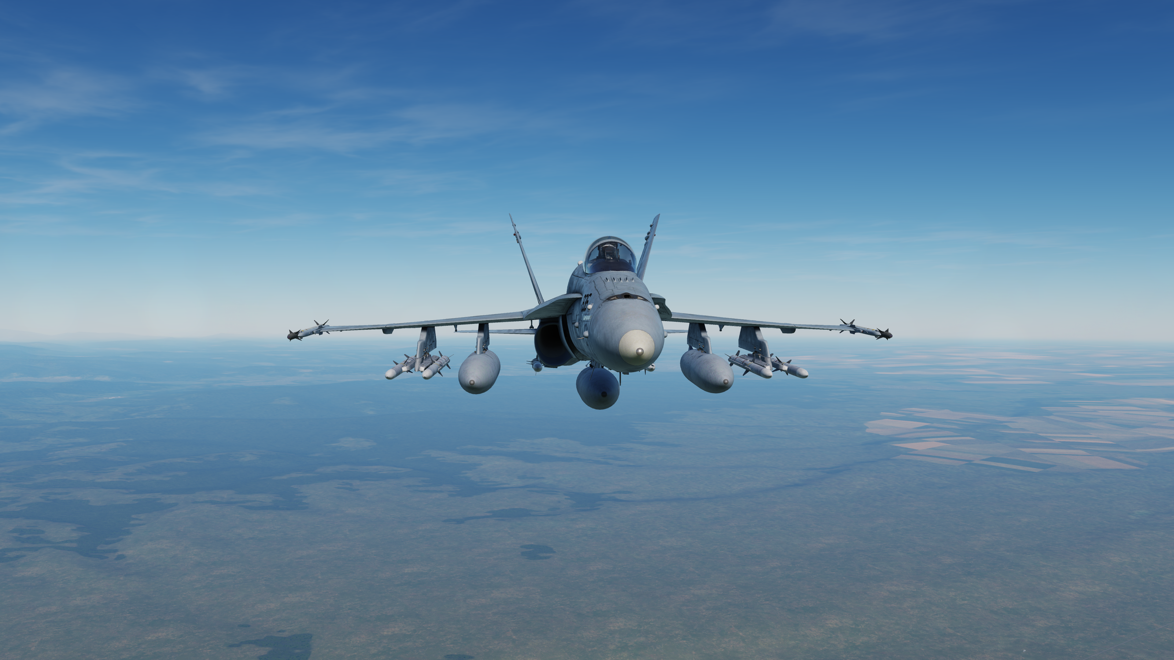 McDonnell Douglas F/A-18 Hornet in Digital Combat Simulator HD Wallpaper