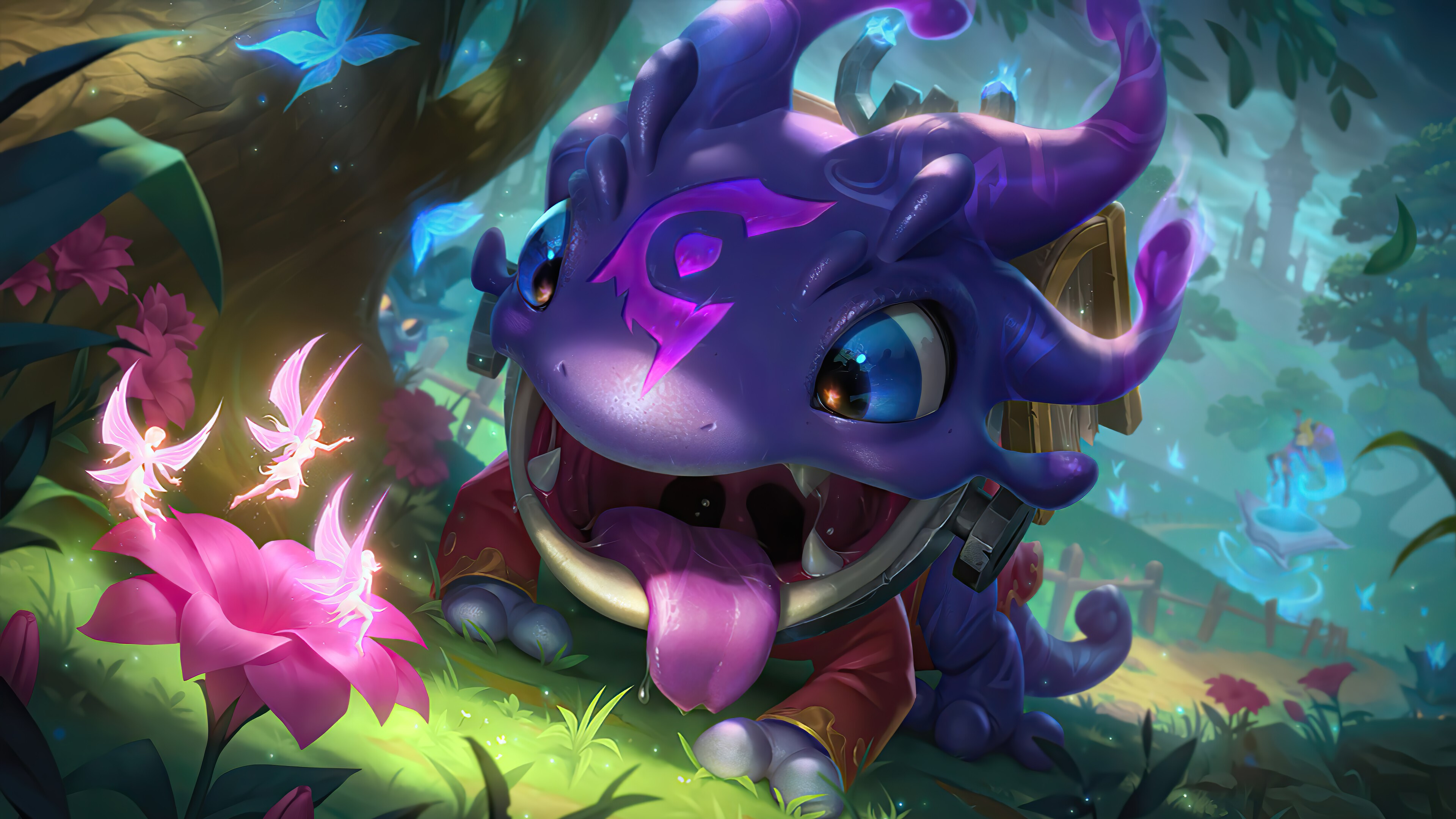 Kog'Maw from League of Legends HD Wallpaper