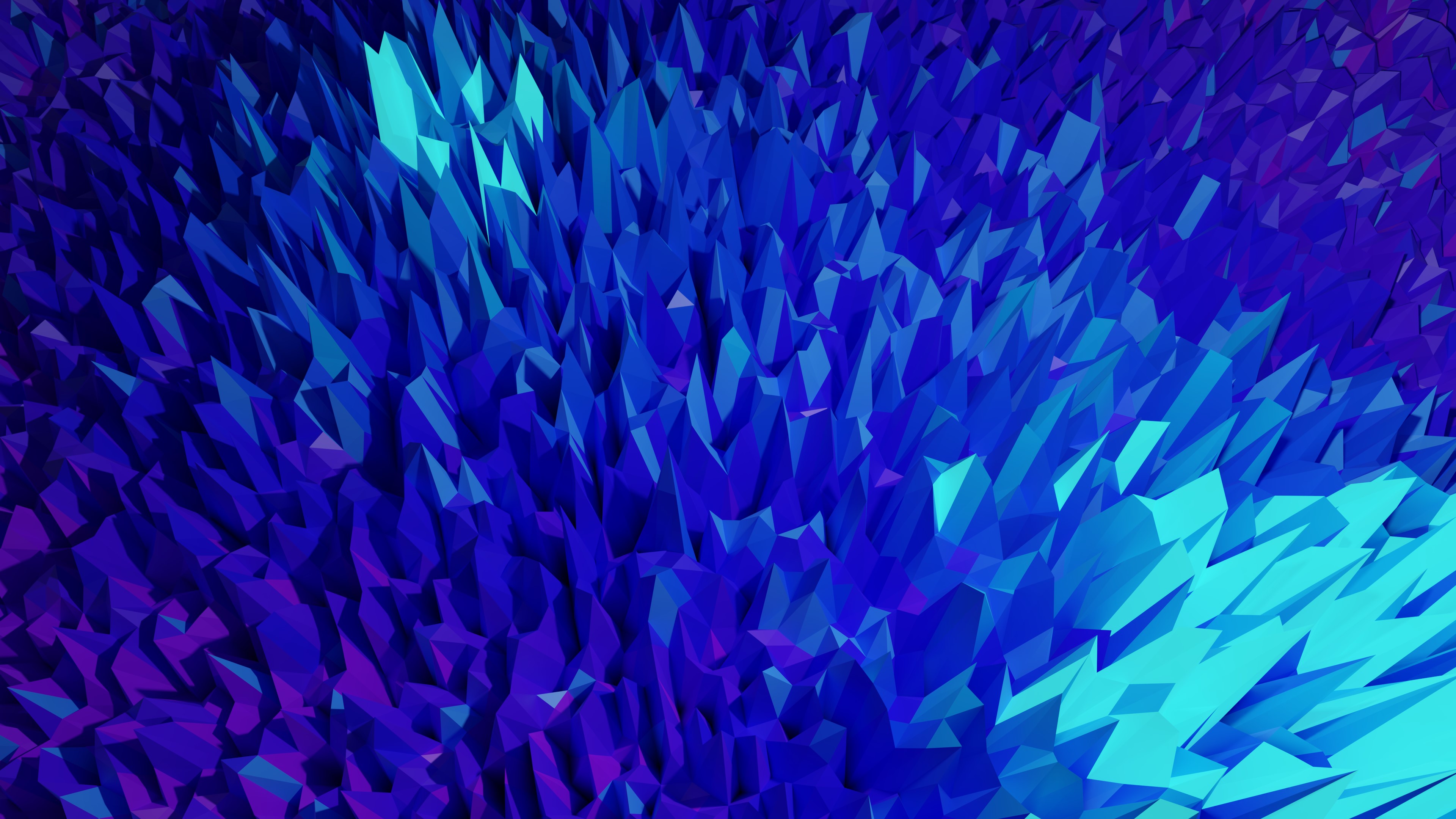 4K 3D Abstract Spike Artwork HD Wallpaper