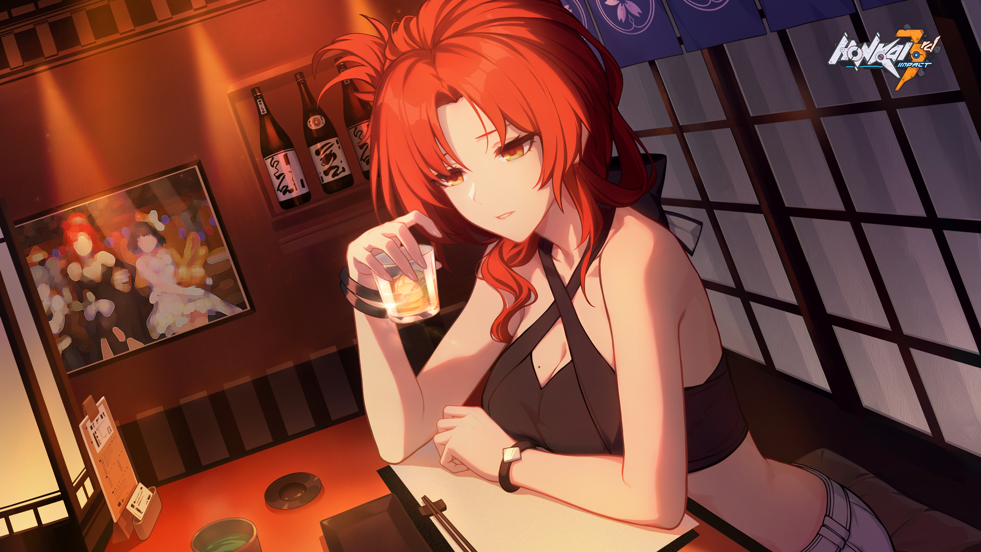 Murata Himeko in Honkai Impact 3rd Artwork HD Wallpaper