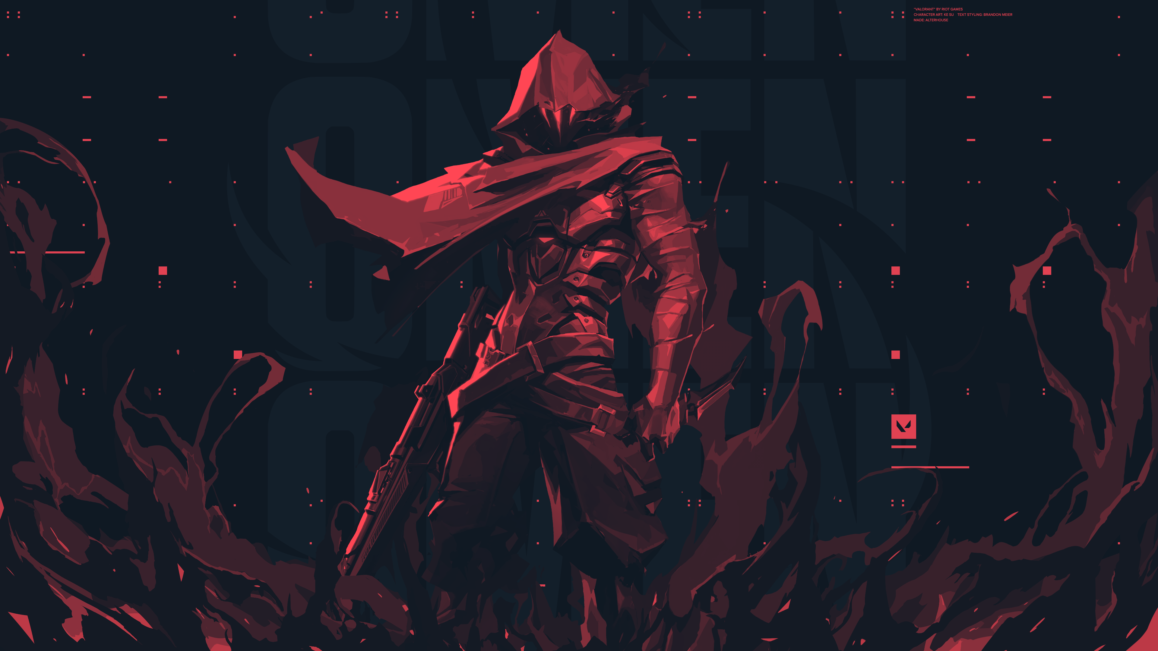 Omen from Valorant 4K HD Wallpaper