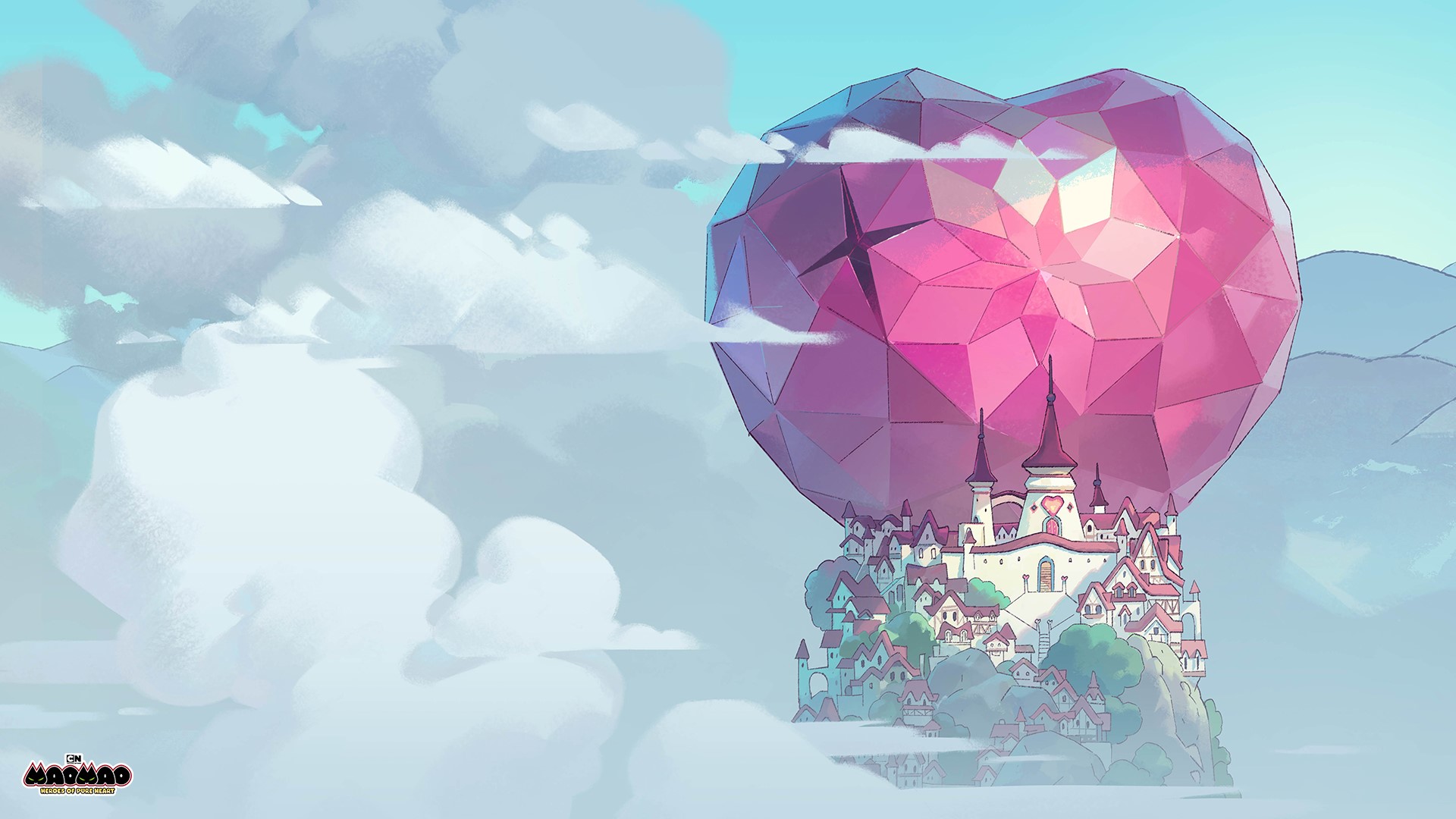 Mao Mao: Heroes of Pure Heart castle in the sky HD Wallpaper