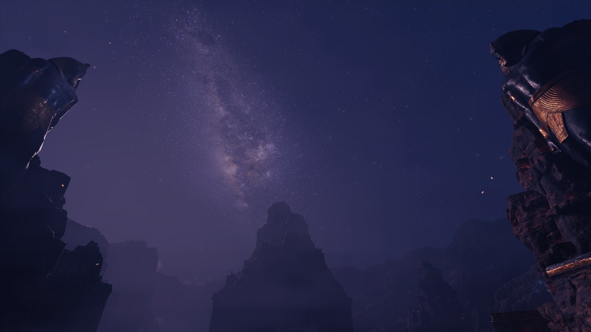 Assassins Creed: The Pharaoh's Night Sky HD Wallpaper