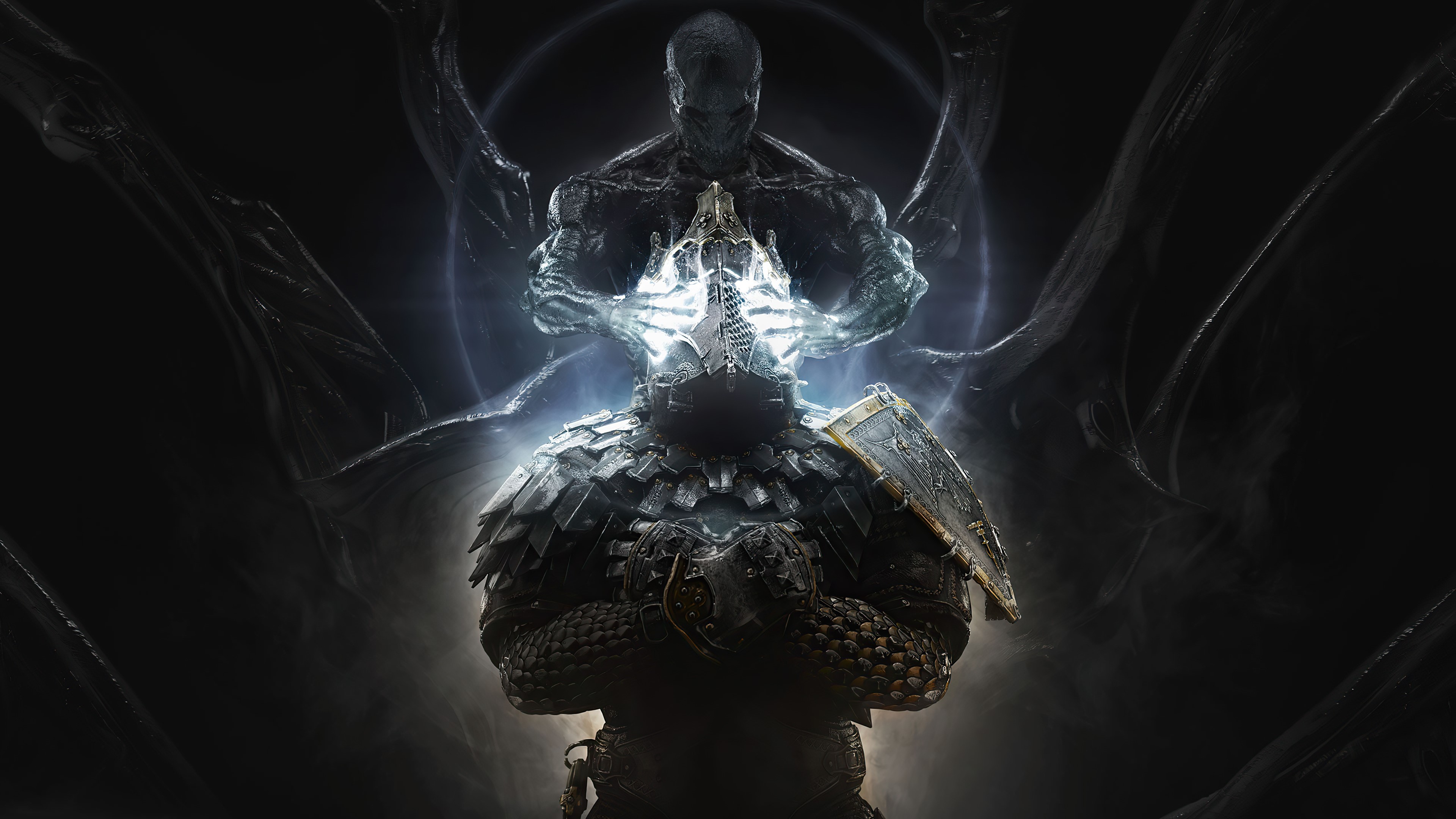Mortal Shell Dark Warrior in 4K HD Wallpaper