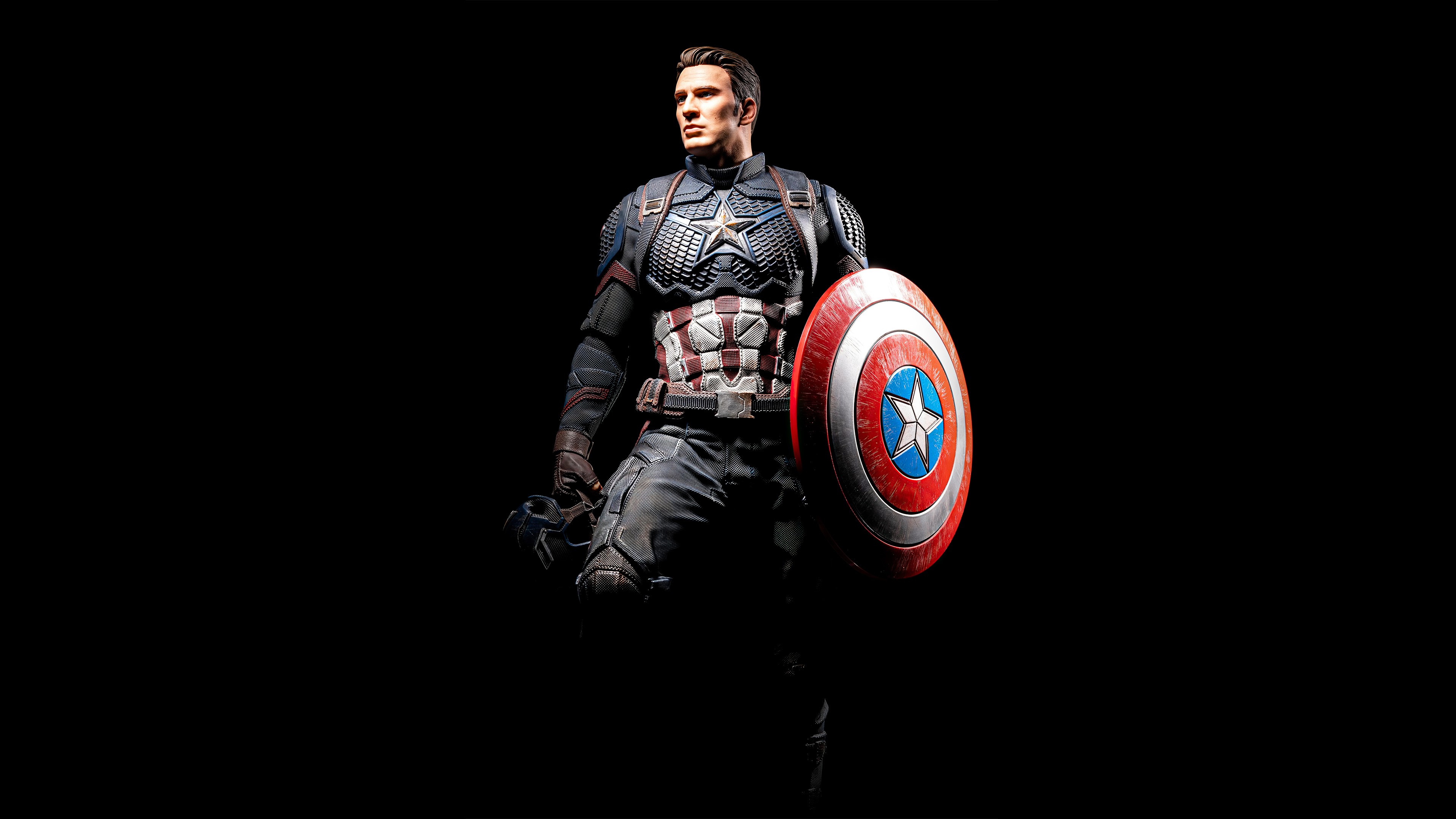 Captain America from Marvel Comics 4K HD Wallpaper