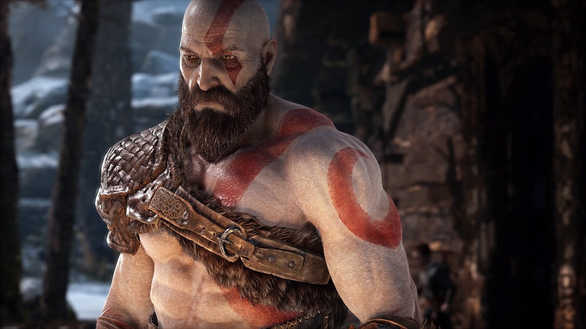 Kratos from God of War (2018) HD Wallpaper