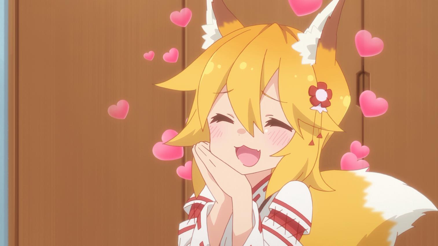 Senko from The Helpful Fox Senko-san HD Wallpaper