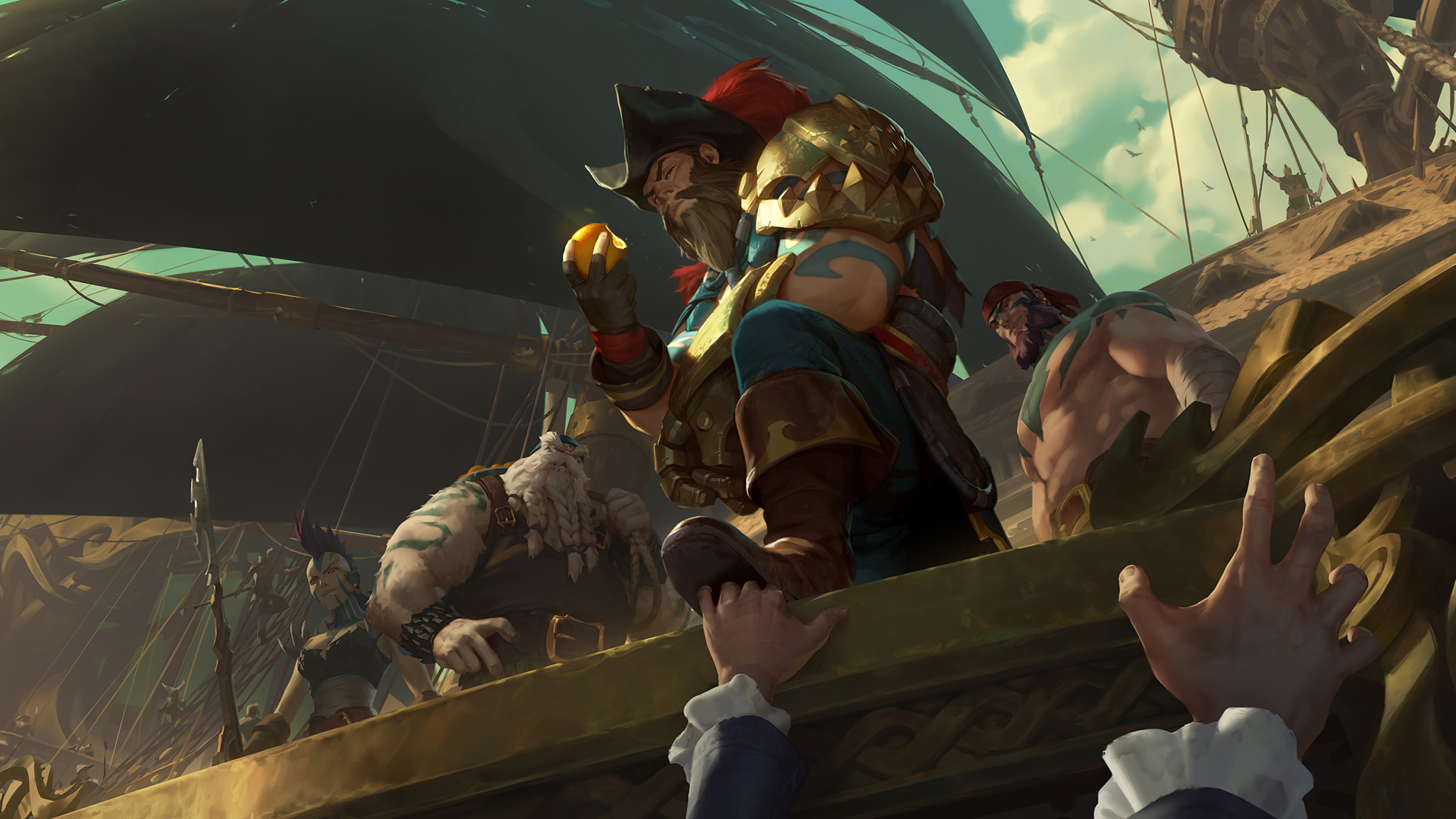 Gangplank from Legends of Runeterra HD Wallpaper