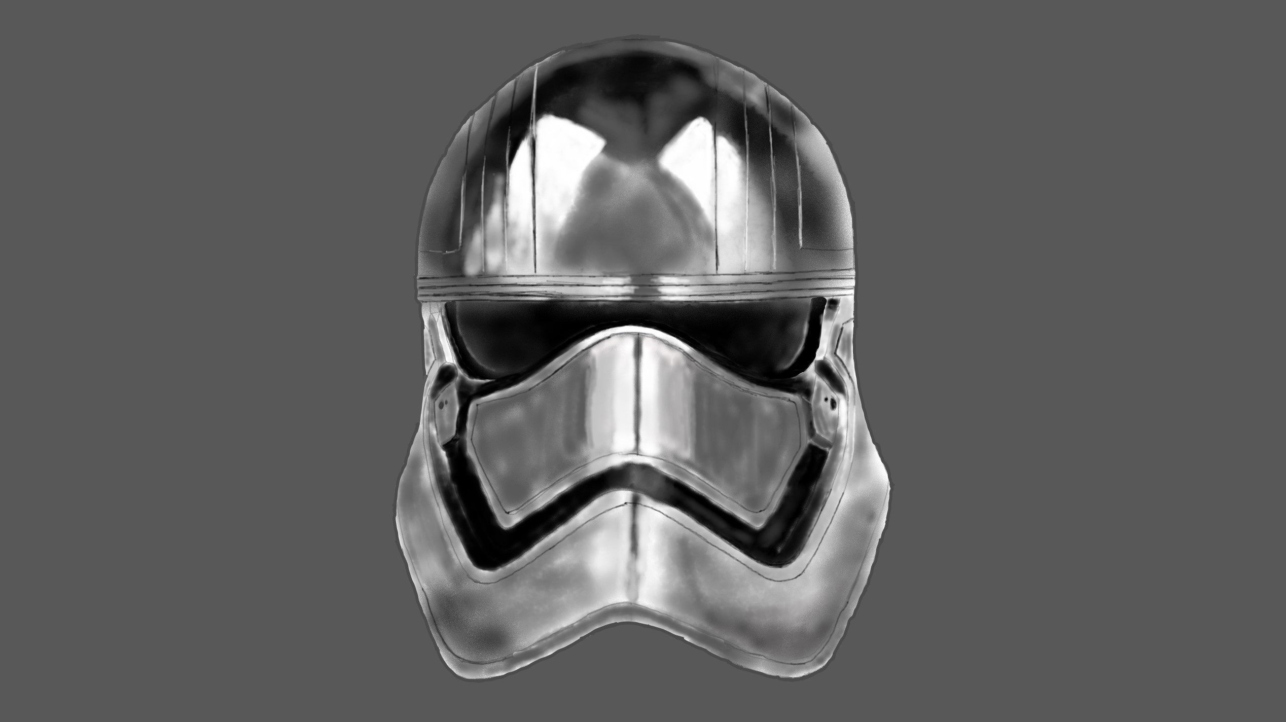 Captain Phasma helmet from Star Wars HD Wallpaper