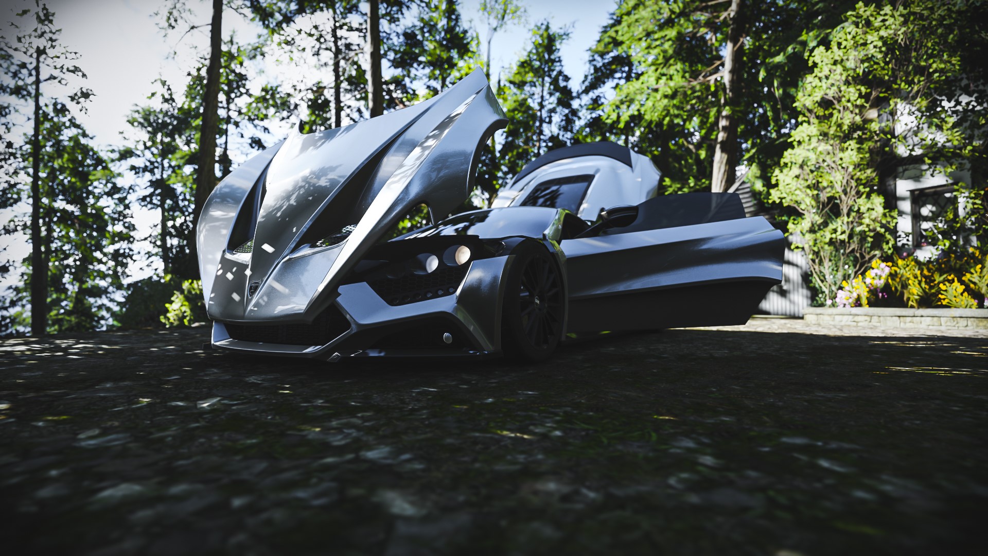 Zenvo ST1 car in Forza Horizon 4 HD Wallpaper
