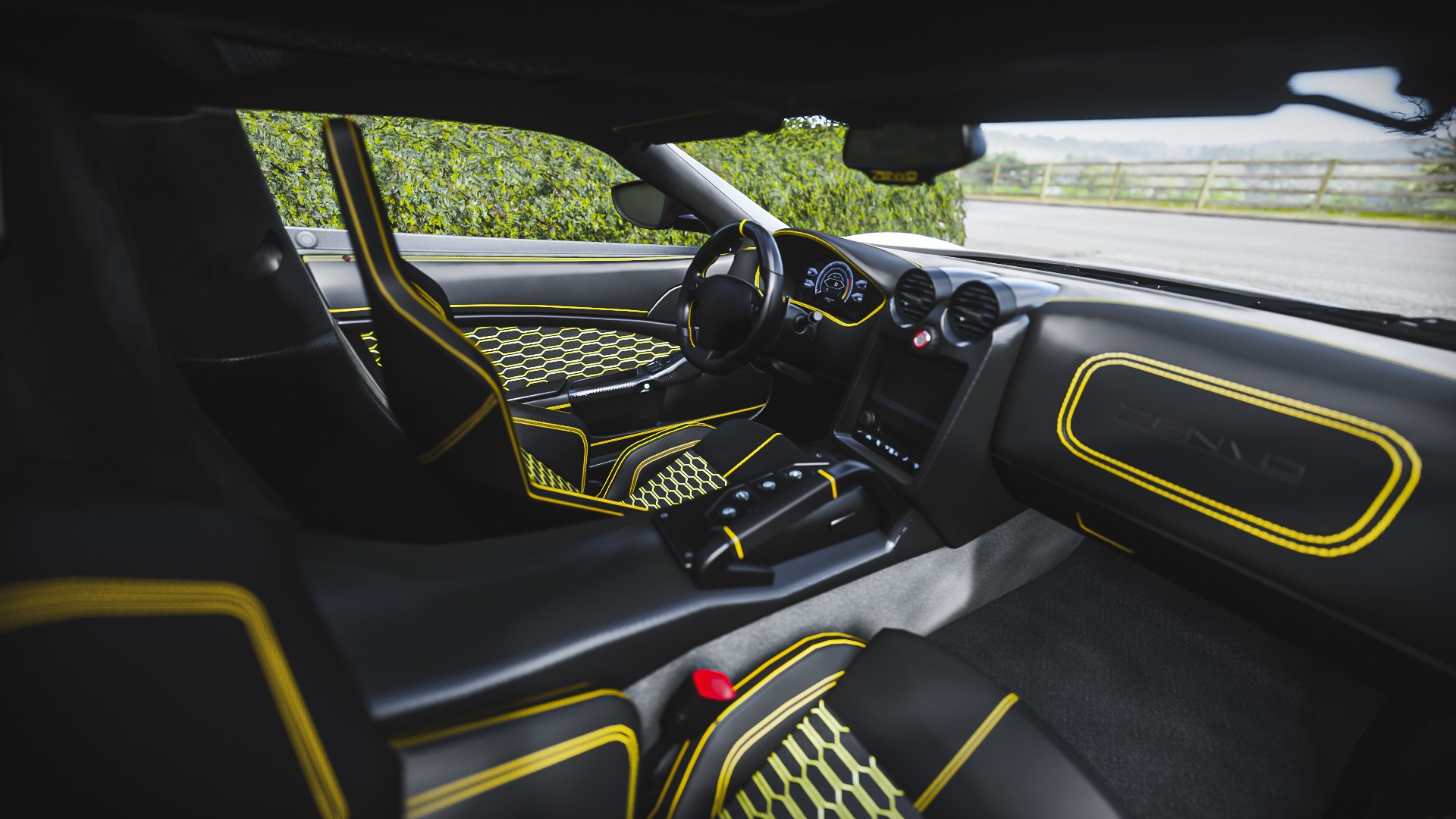 Zenvo ST1 interior from Forza Horizon 4 HD Wallpaper