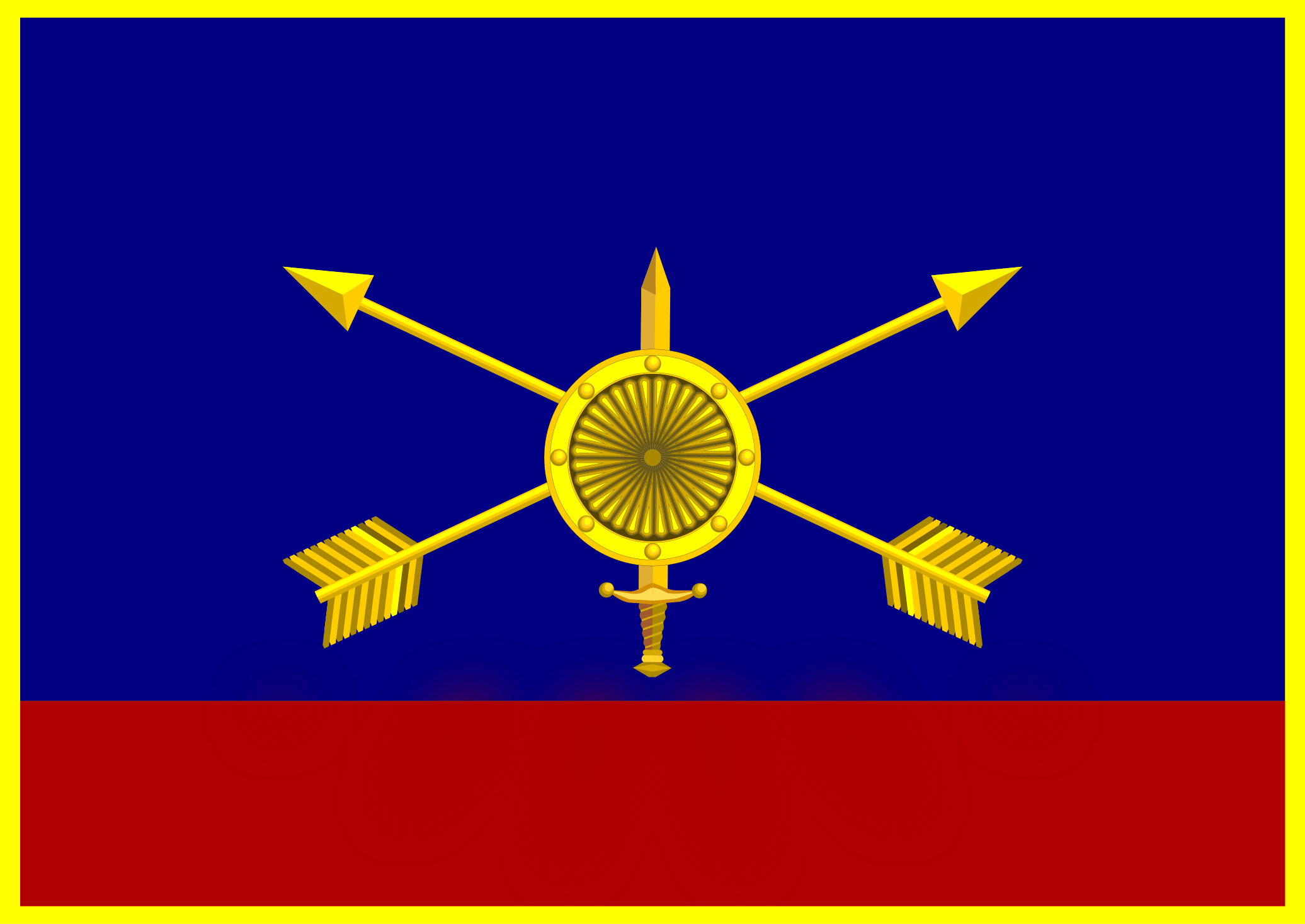 Flag of the Russian Ministry of Defense HD Wallpaper