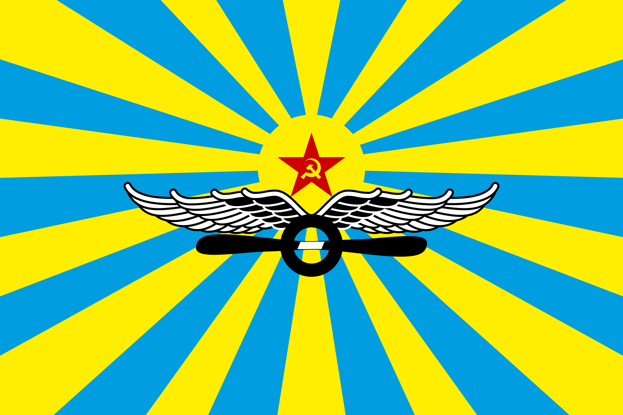 Flag of the Soviet Air Force HD Wallpaper