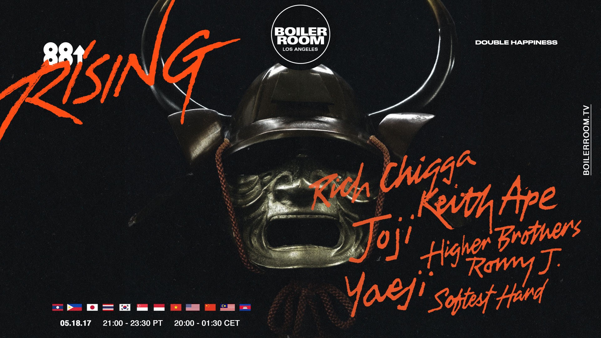 88rising Boiler Room Los Angeles with Rich Chigga, Joji, Keith Ape HD Wallpaper