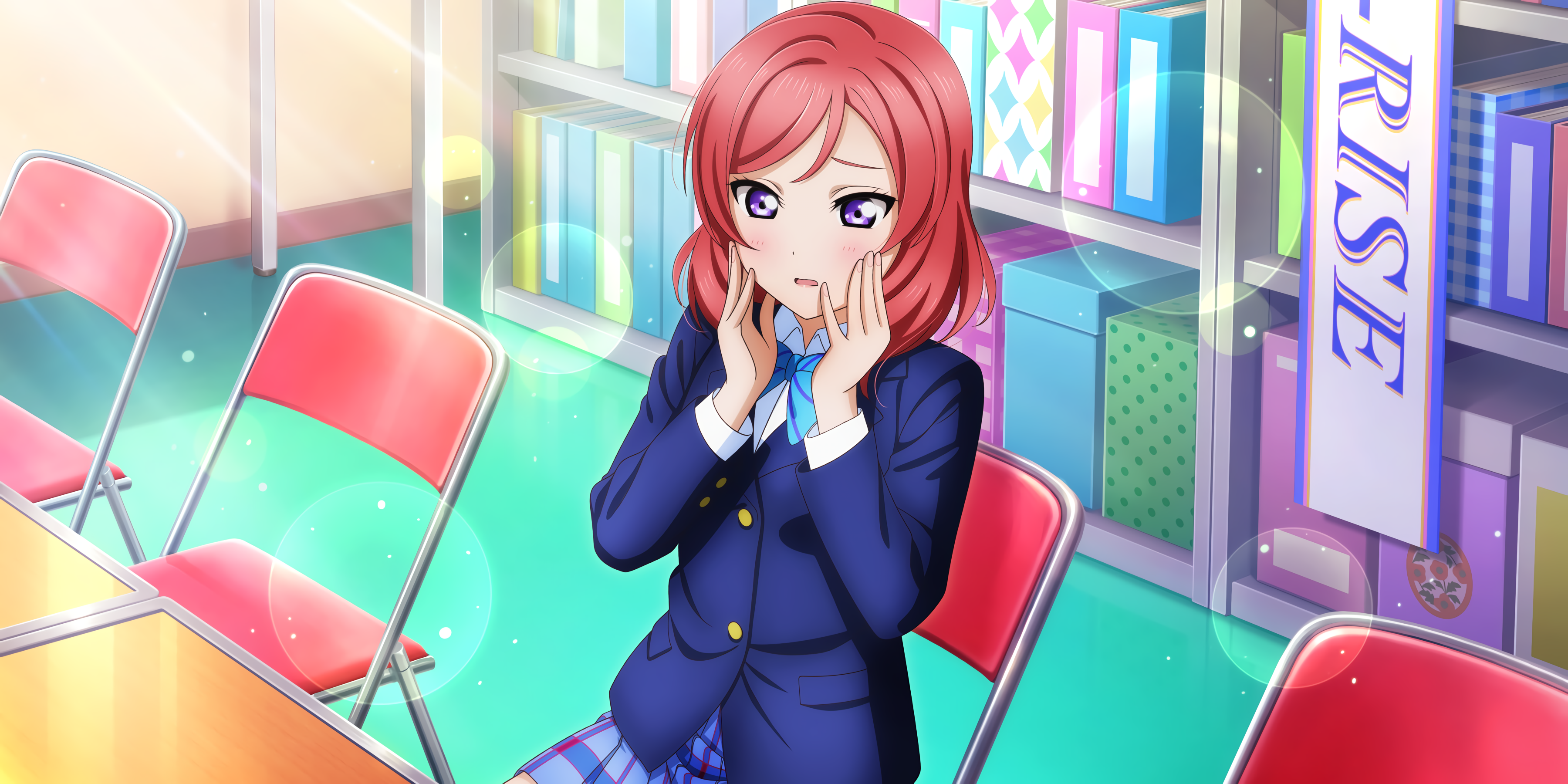 Maki Nishikino from Love Live! Sunshine!! HD Wallpaper