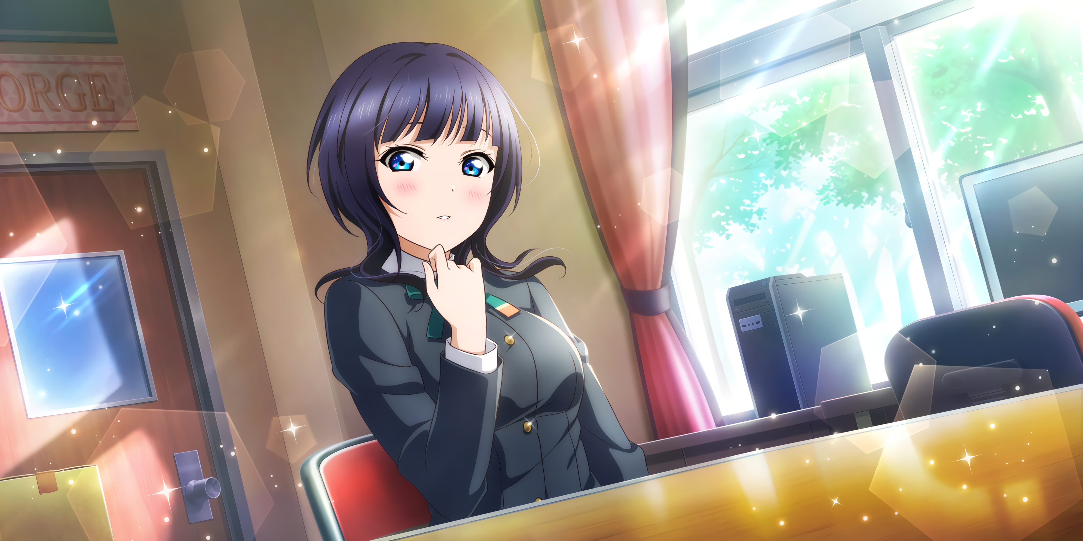 Karin Asaka from Love Live! Sunshine!! HD Wallpaper