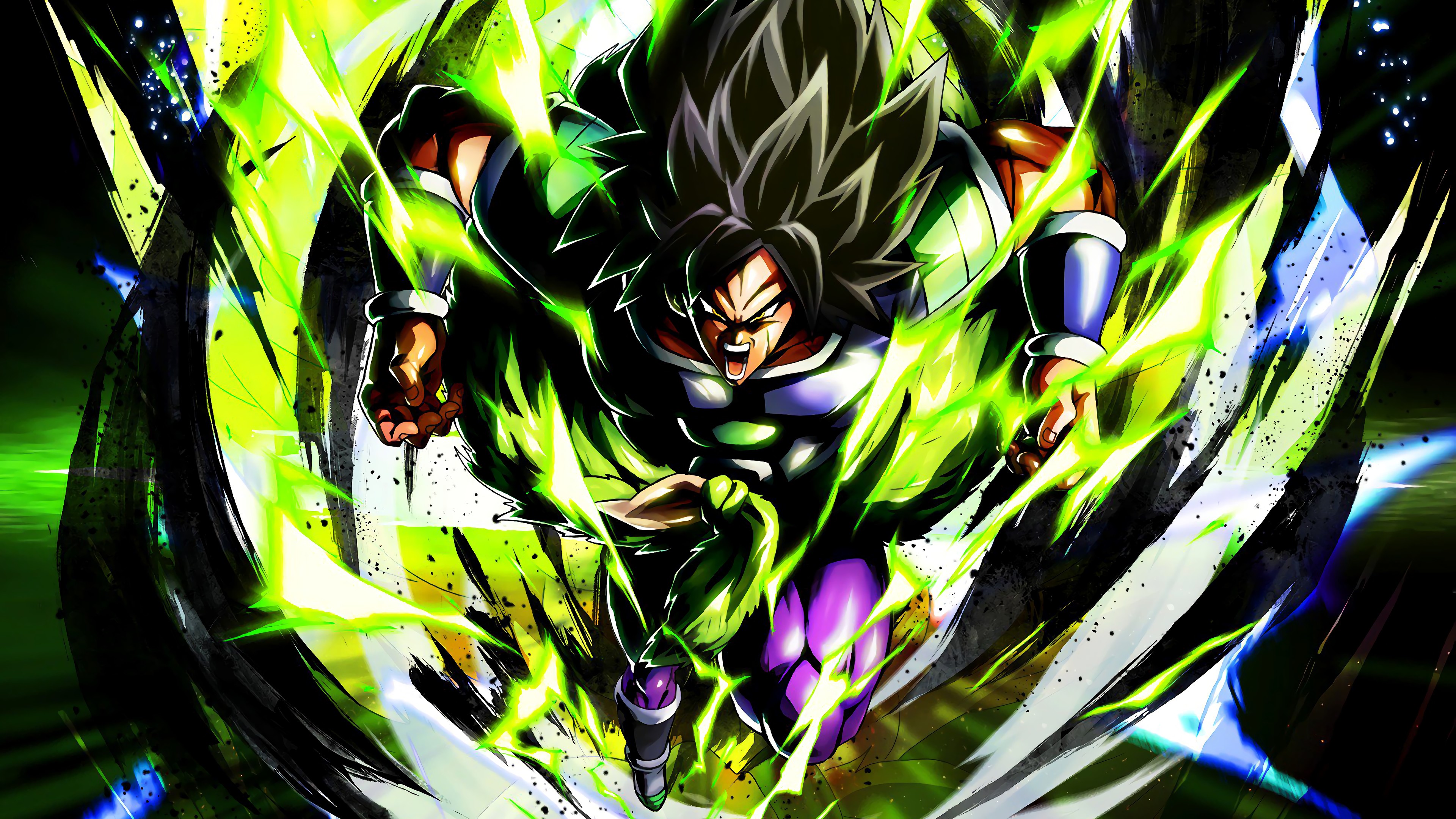 Broly from Dragon Ball 4K HD Wallpaper