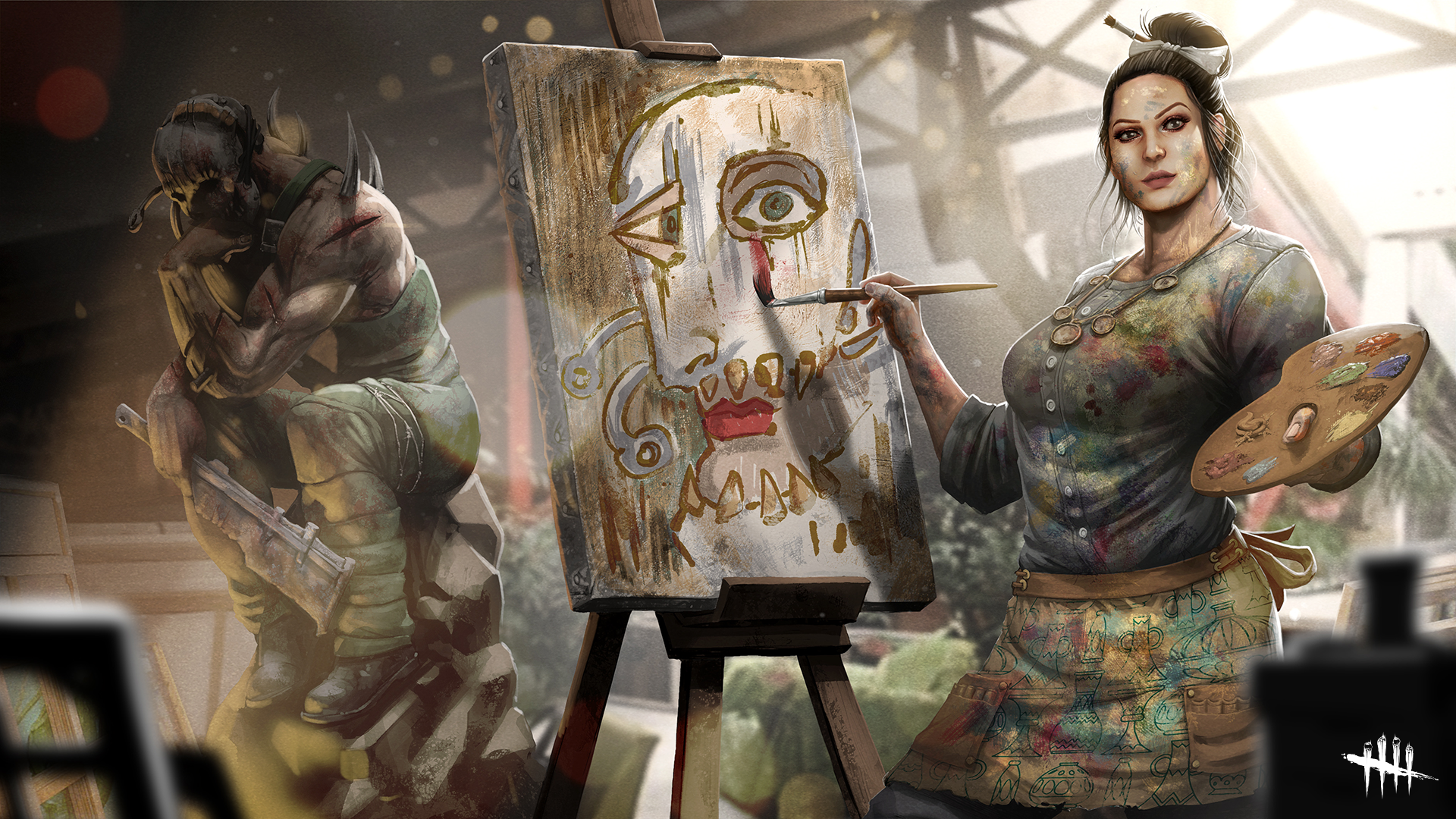 The Artist and The Trapper from Dead by Daylight HD Wallpaper