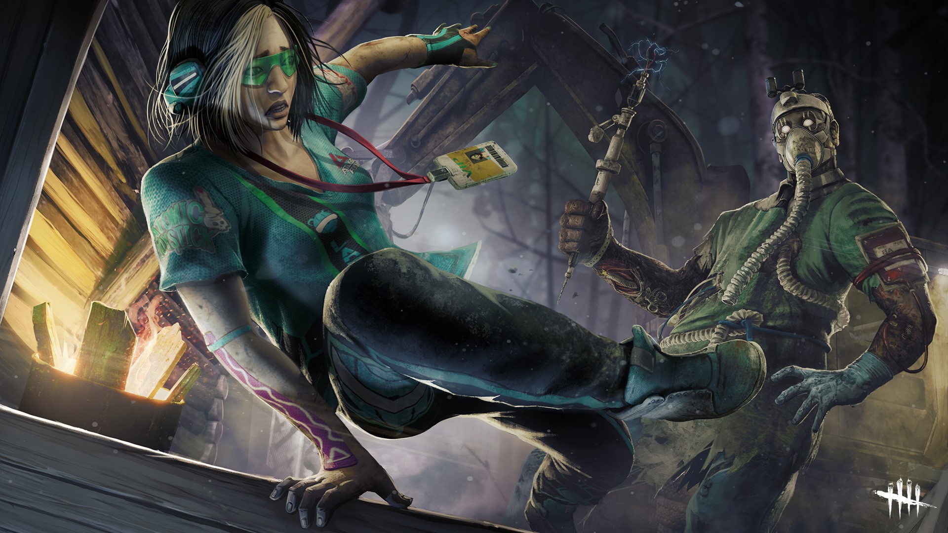 Dead by Daylight: Feng Min and The Doctor HD Wallpaper