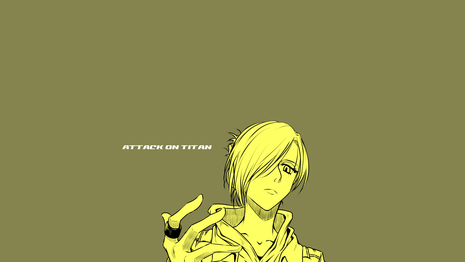 Annie Leonhart from Attack on Titan HD Wallpaper