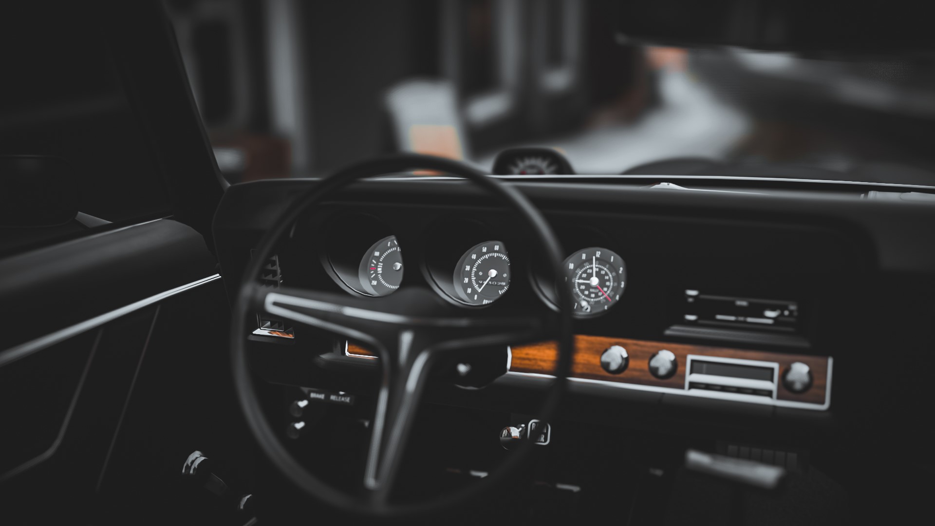 Pontiac GTO Interior Dashboard HD Wallpaper