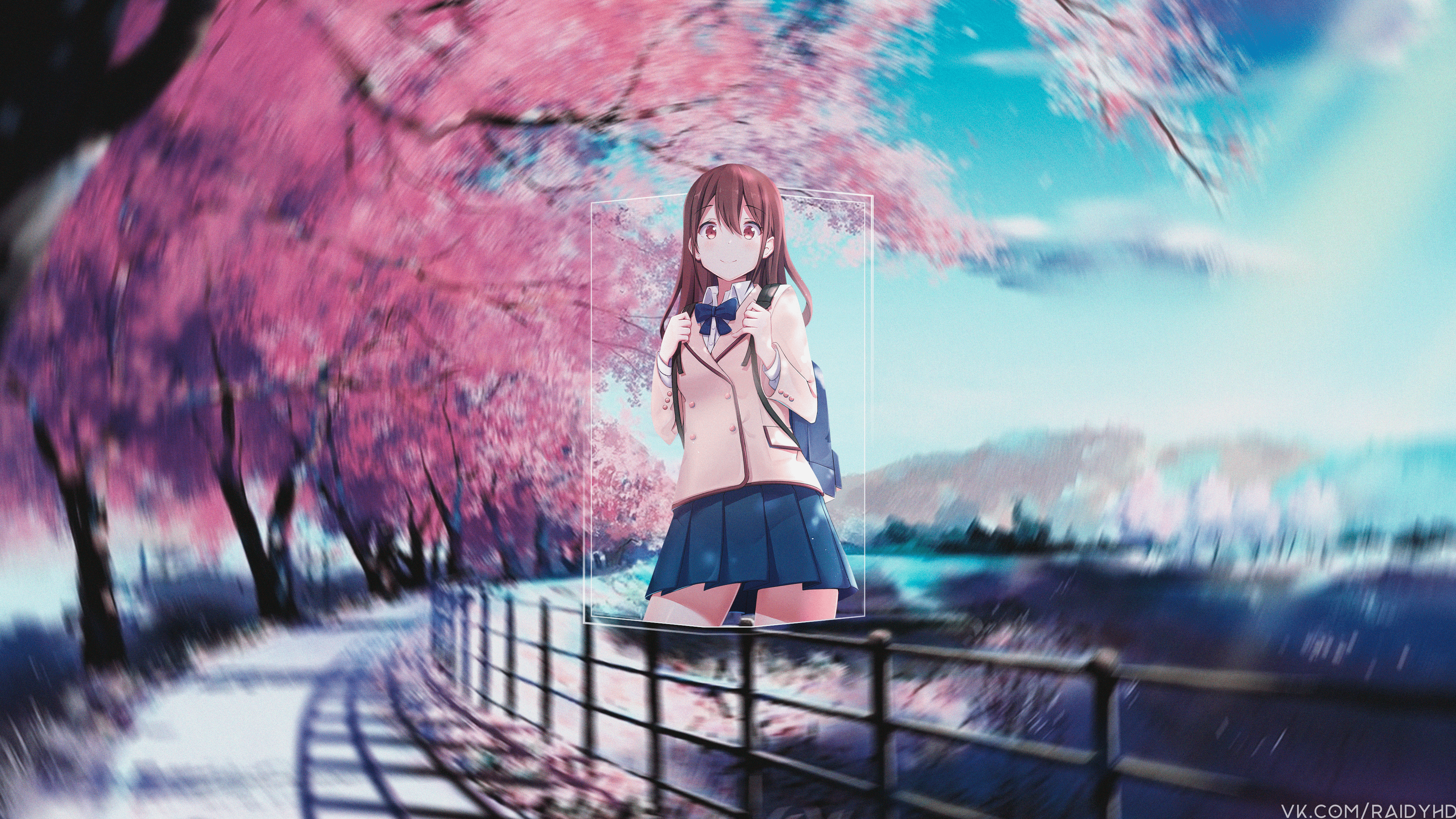 Sakura Yamauchi from ''I Want to Eat Your Pancreas'' 4K HD Wallpaper