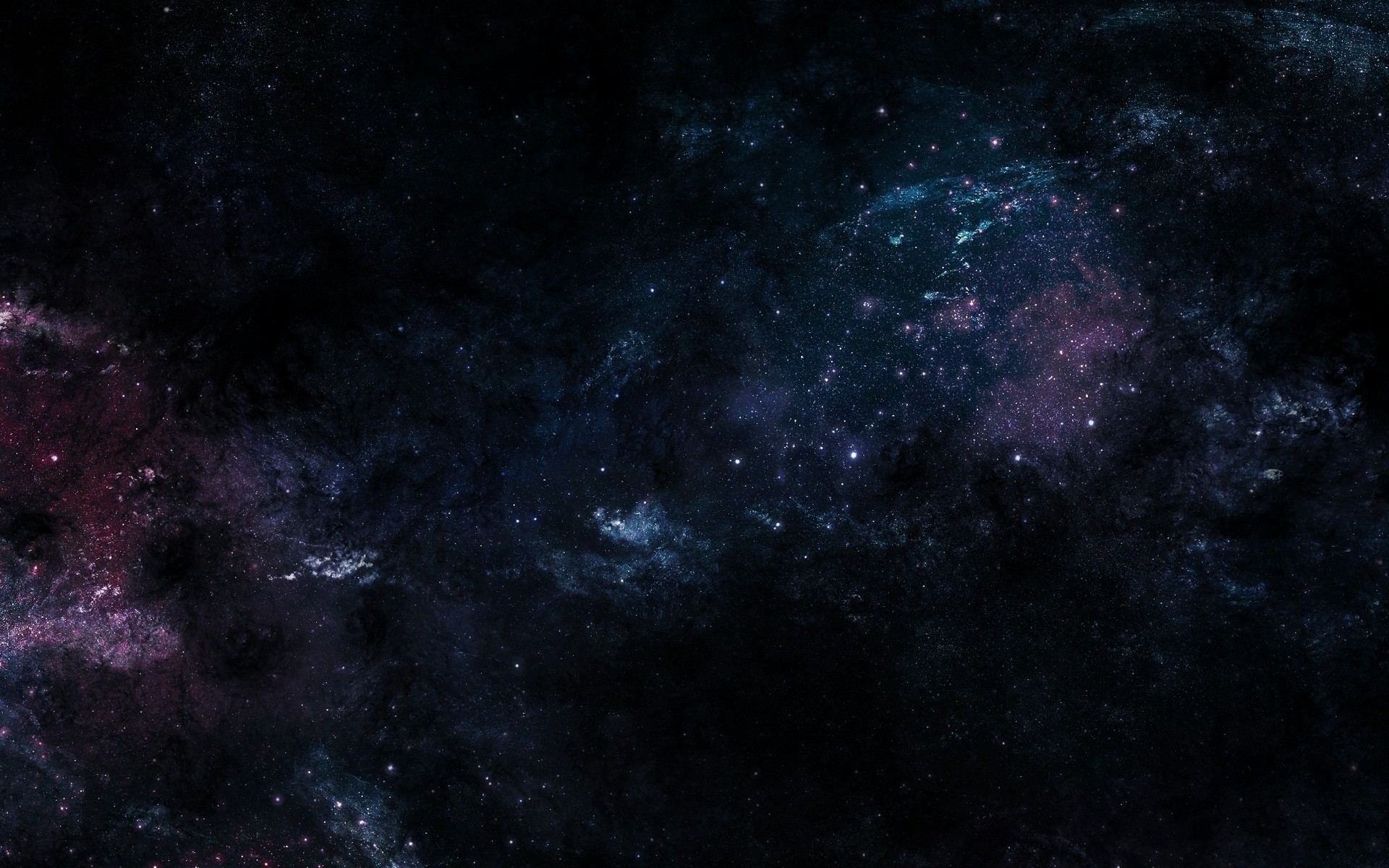 Galaxy and stars in deep space HD Wallpaper