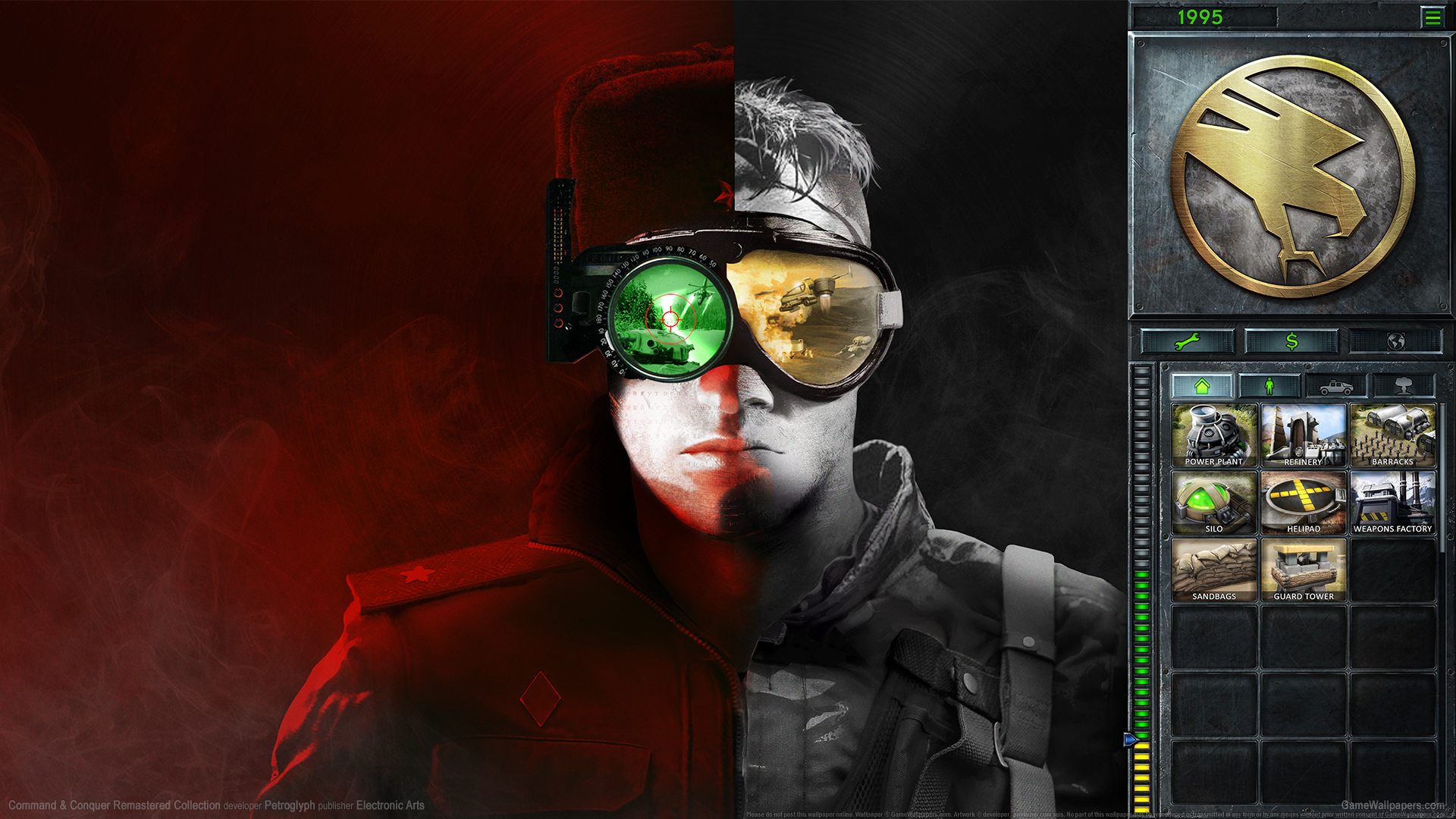 Command & Conquer Remastered Collection - Dual Soldier Portrait HD Wallpaper