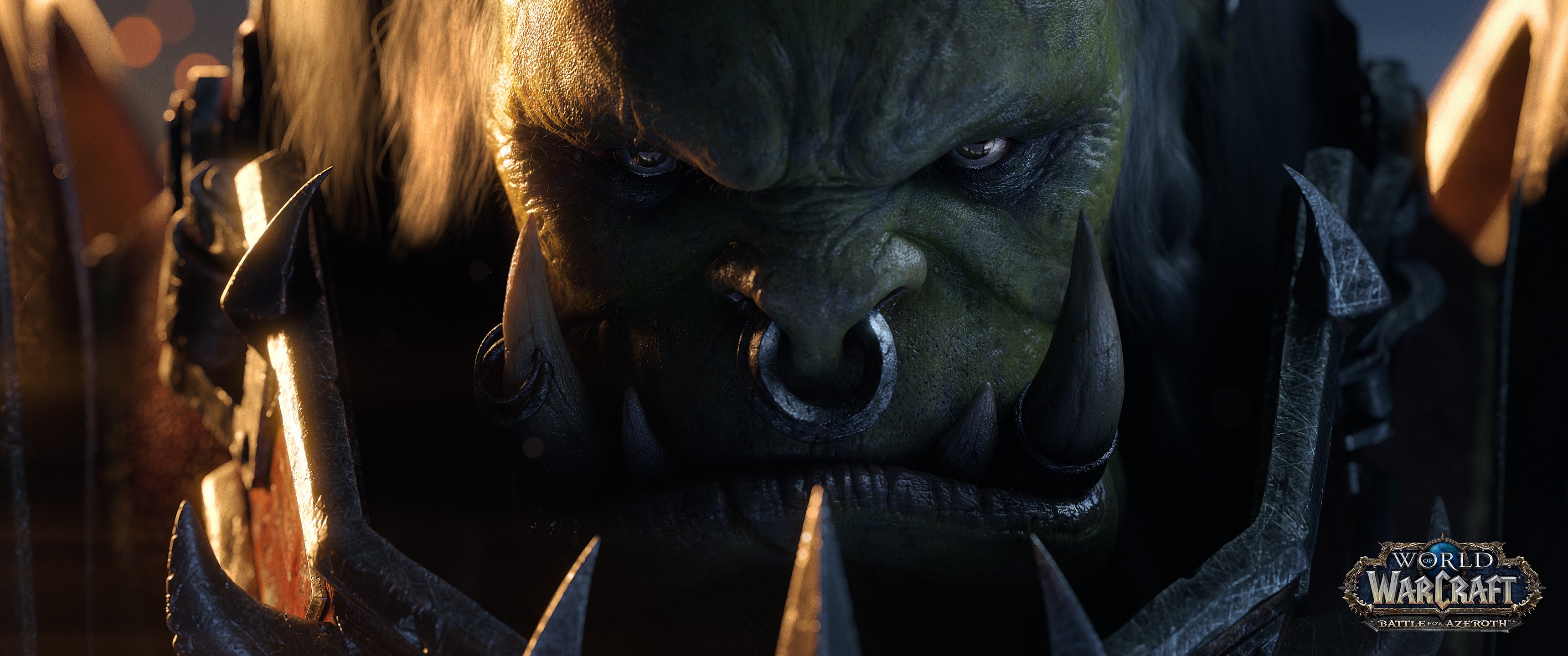 Orc from World of Warcraft: Battle for Azeroth HD Wallpaper