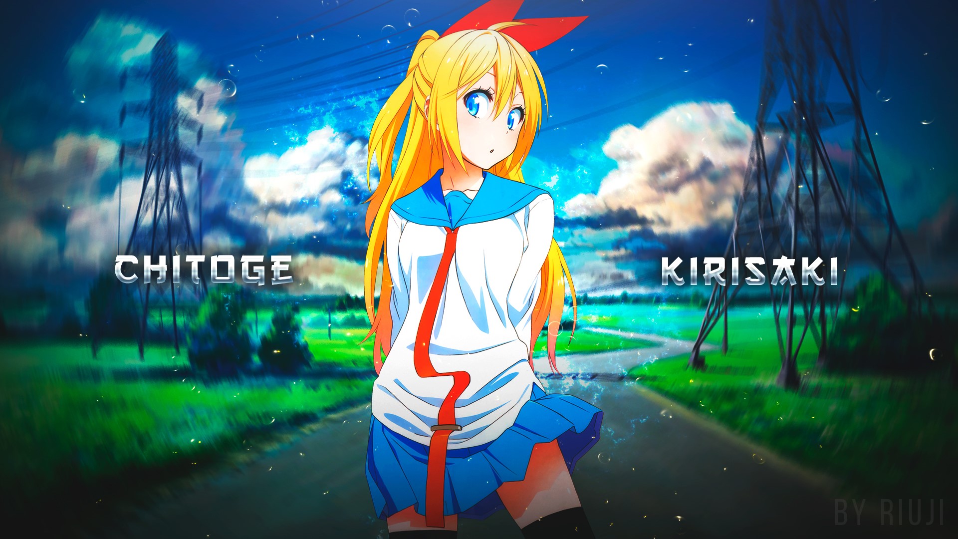 Chitoge Kirisaki from Nisekoi HD Wallpaper