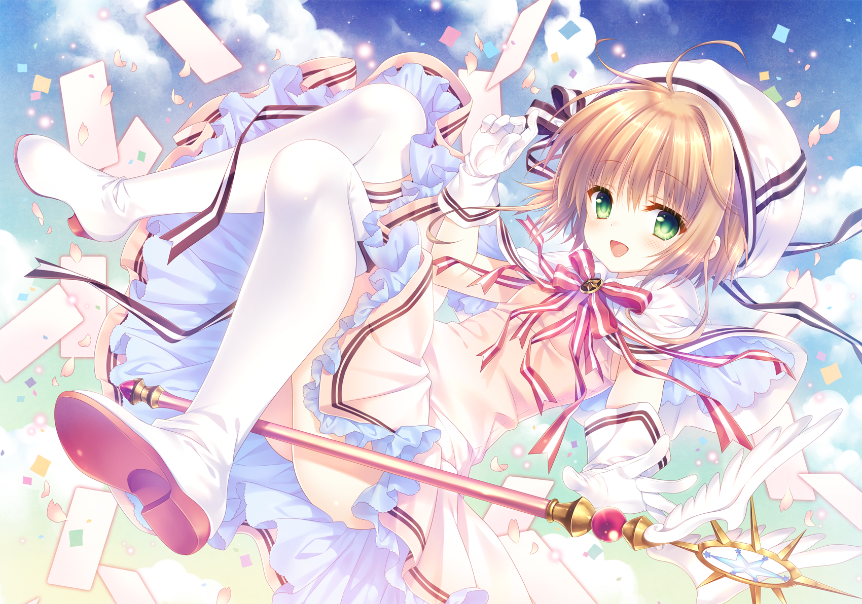 Sakura Kinomoto from Cardcaptor Sakura HD Wallpaper