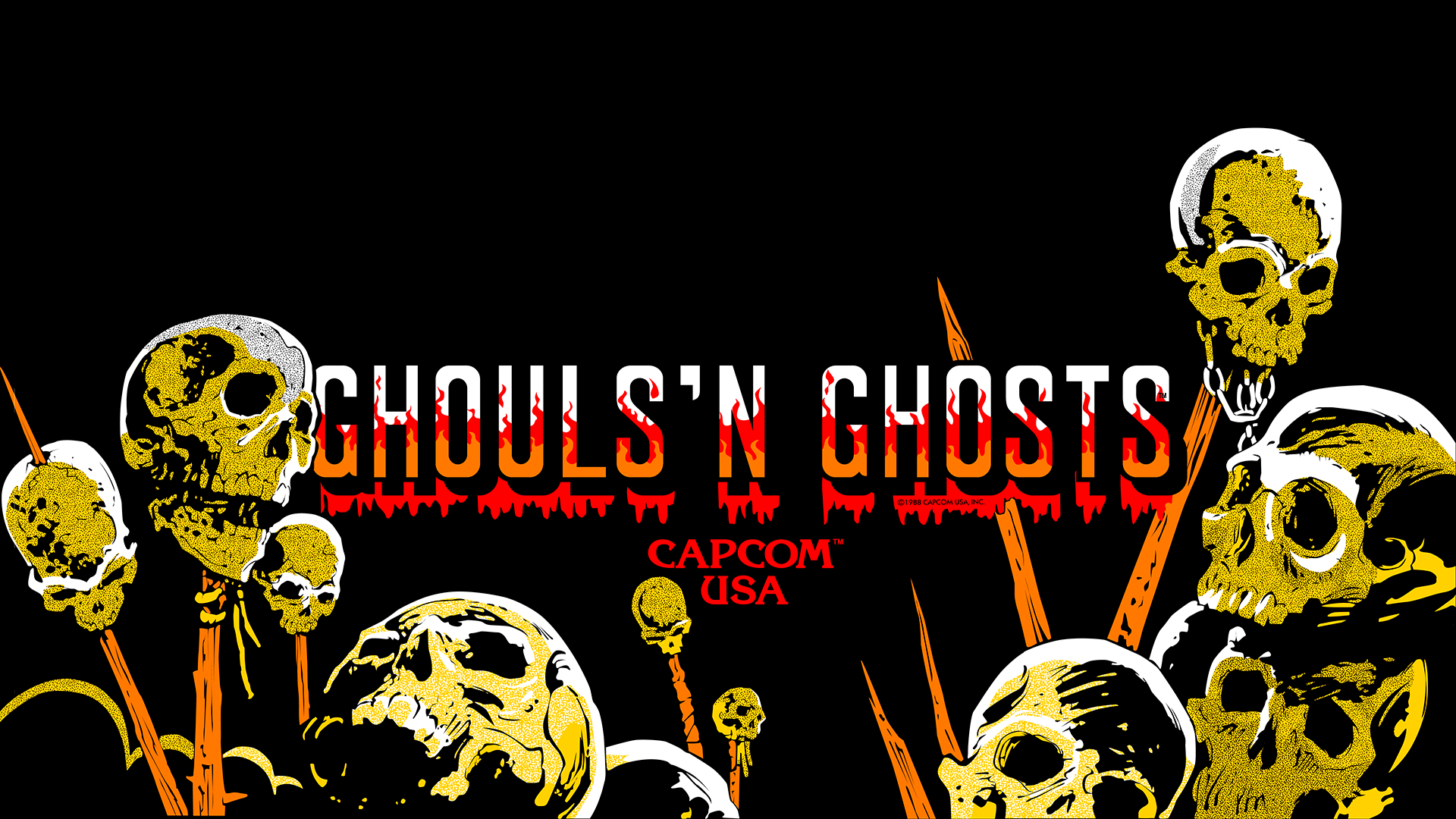 Ghouls 'n Ghosts by Capcom USA HD Wallpaper