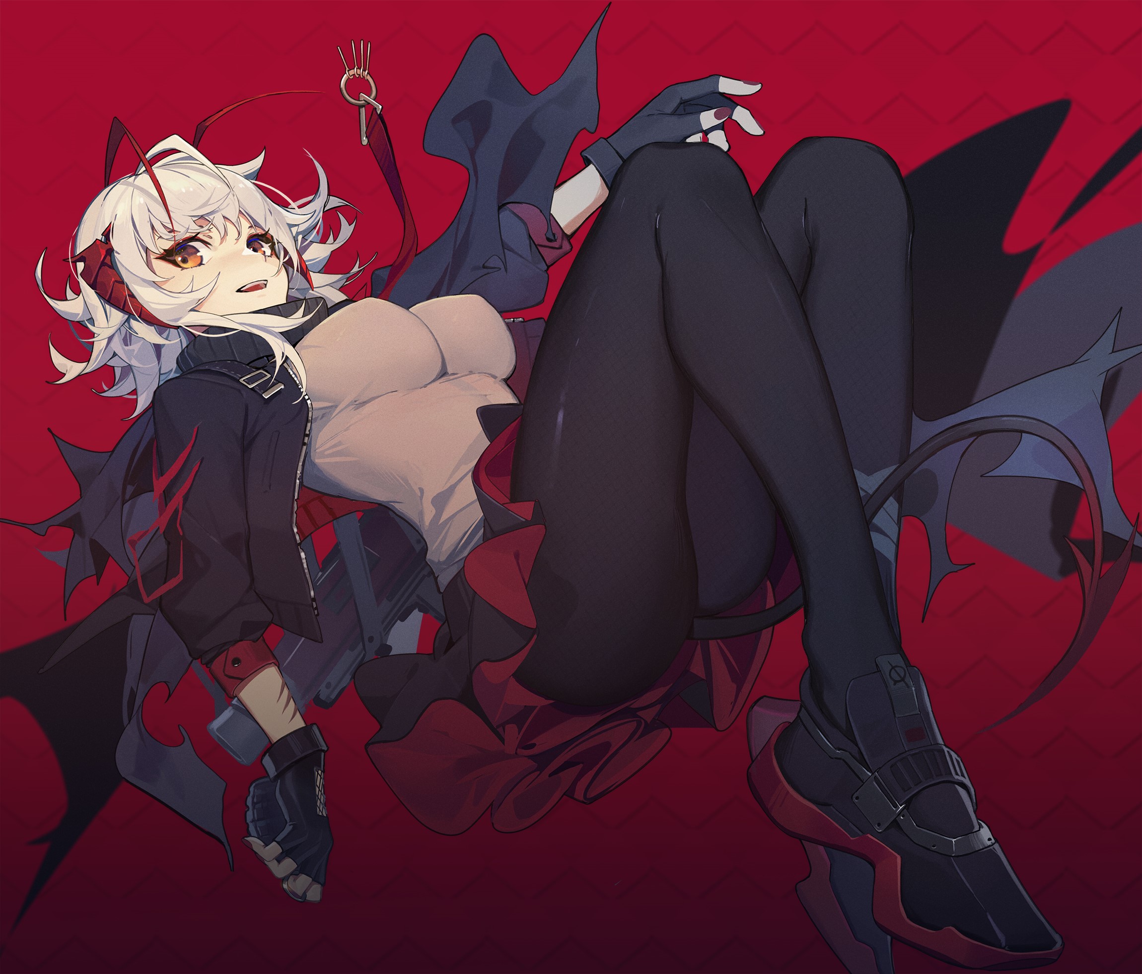 W from Arknights HD Wallpaper