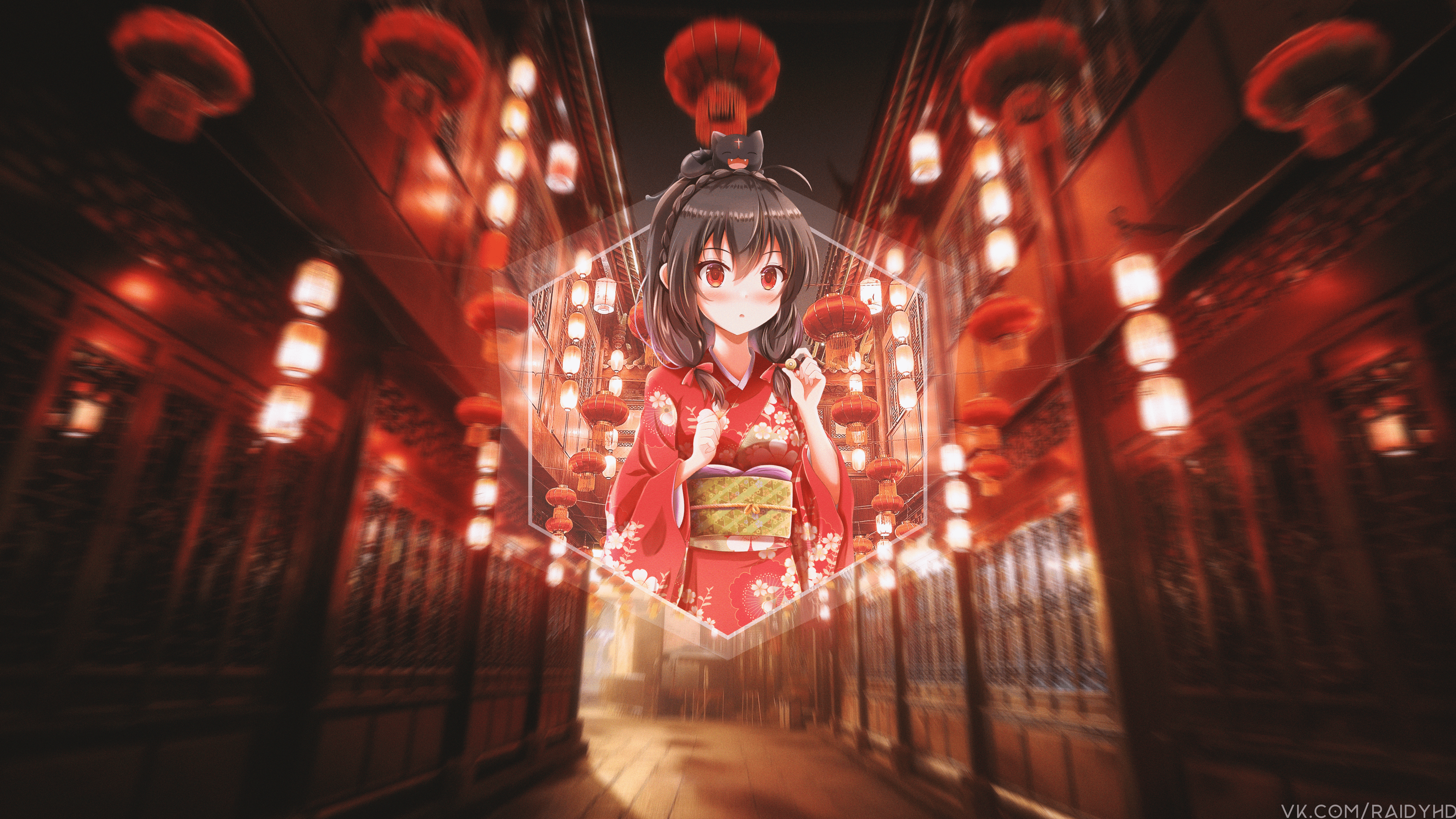 Yunyun from Kono Subarashii Sekai ni Shukufuku wo! in 4K HD Wallpaper