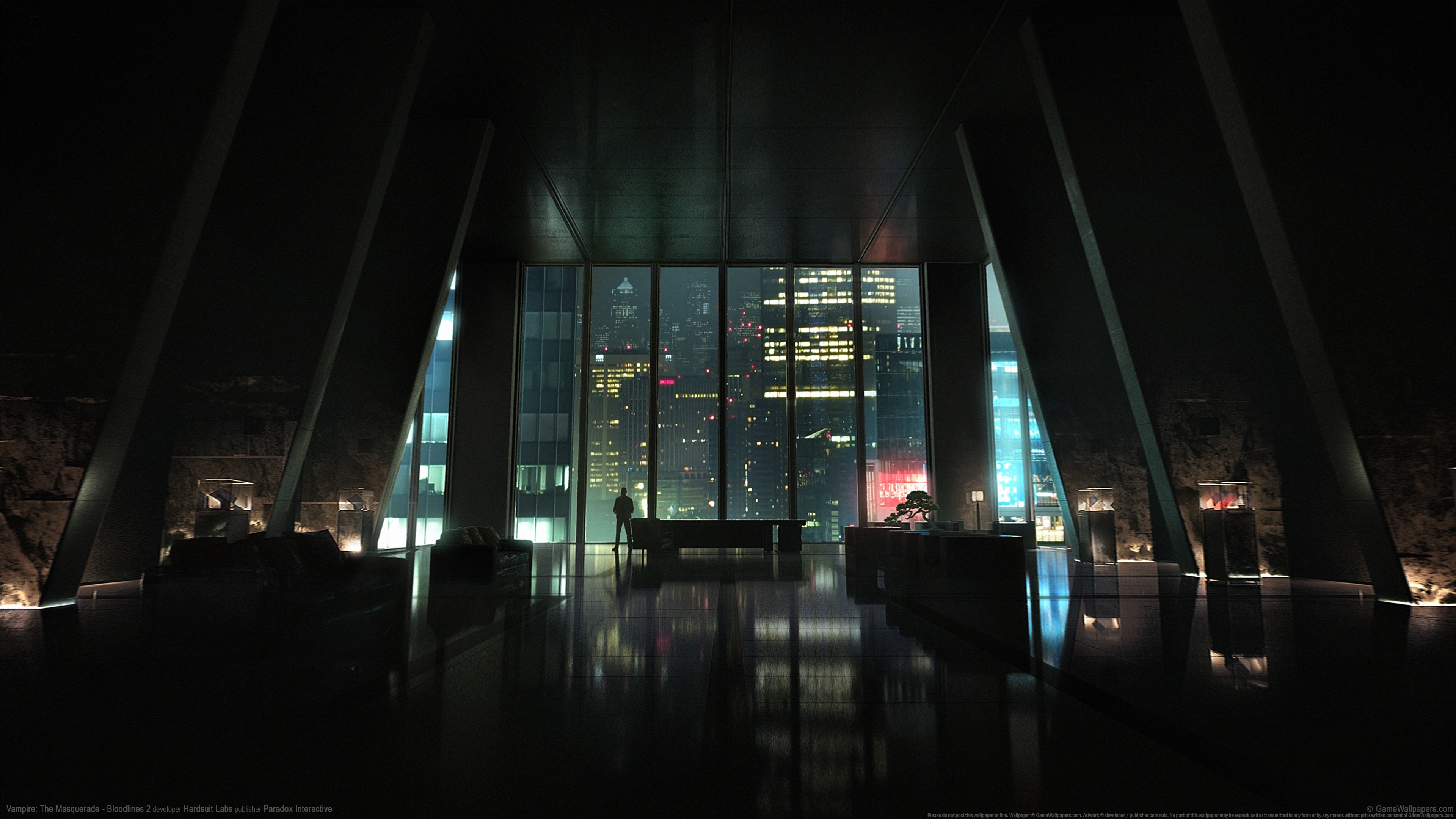 Vampire: The Masquerade - Bloodlines 2 interior HD Wallpaper
