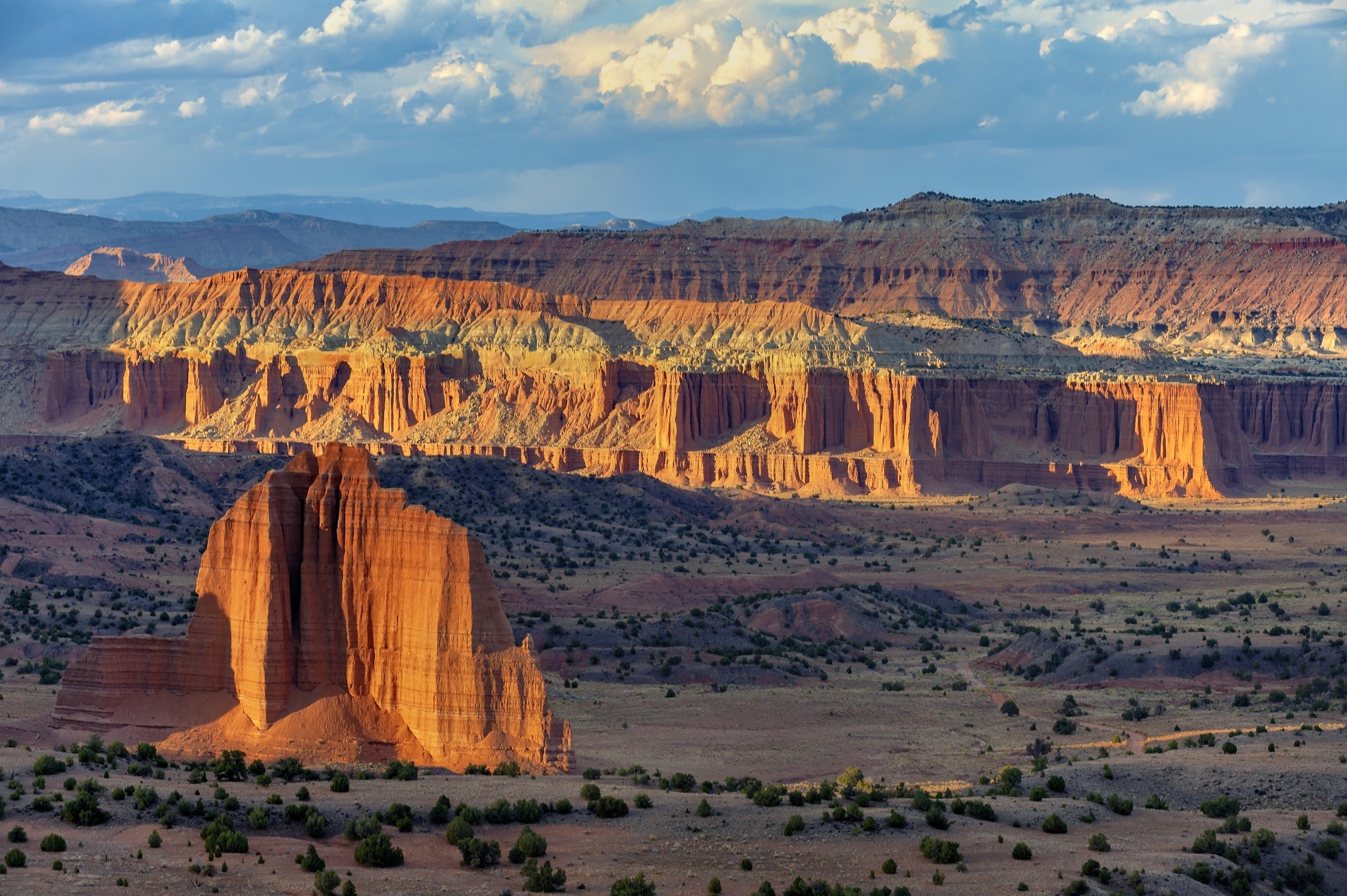 Capitol Reef National Park, Utah, USA Landscape HD Wallpaper