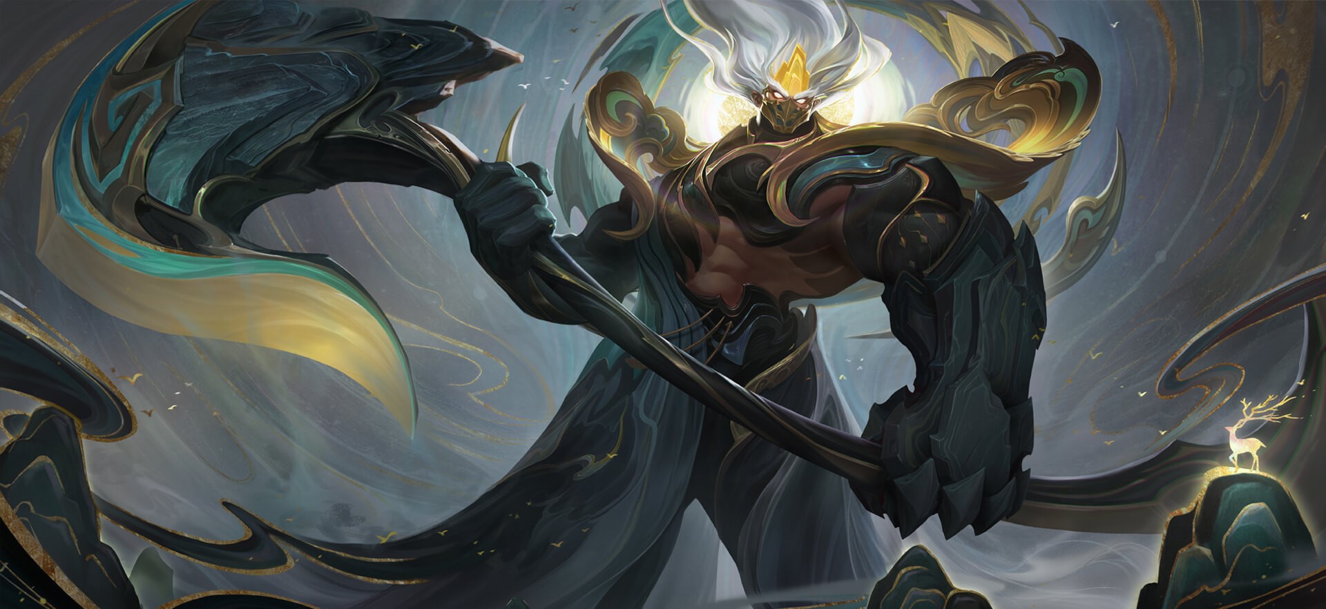 God-king of the Celestial Realm HD Wallpaper