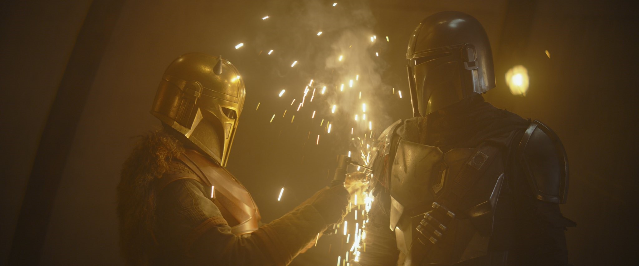 The Armorer and The Mandalorian from Star Wars HD Wallpaper