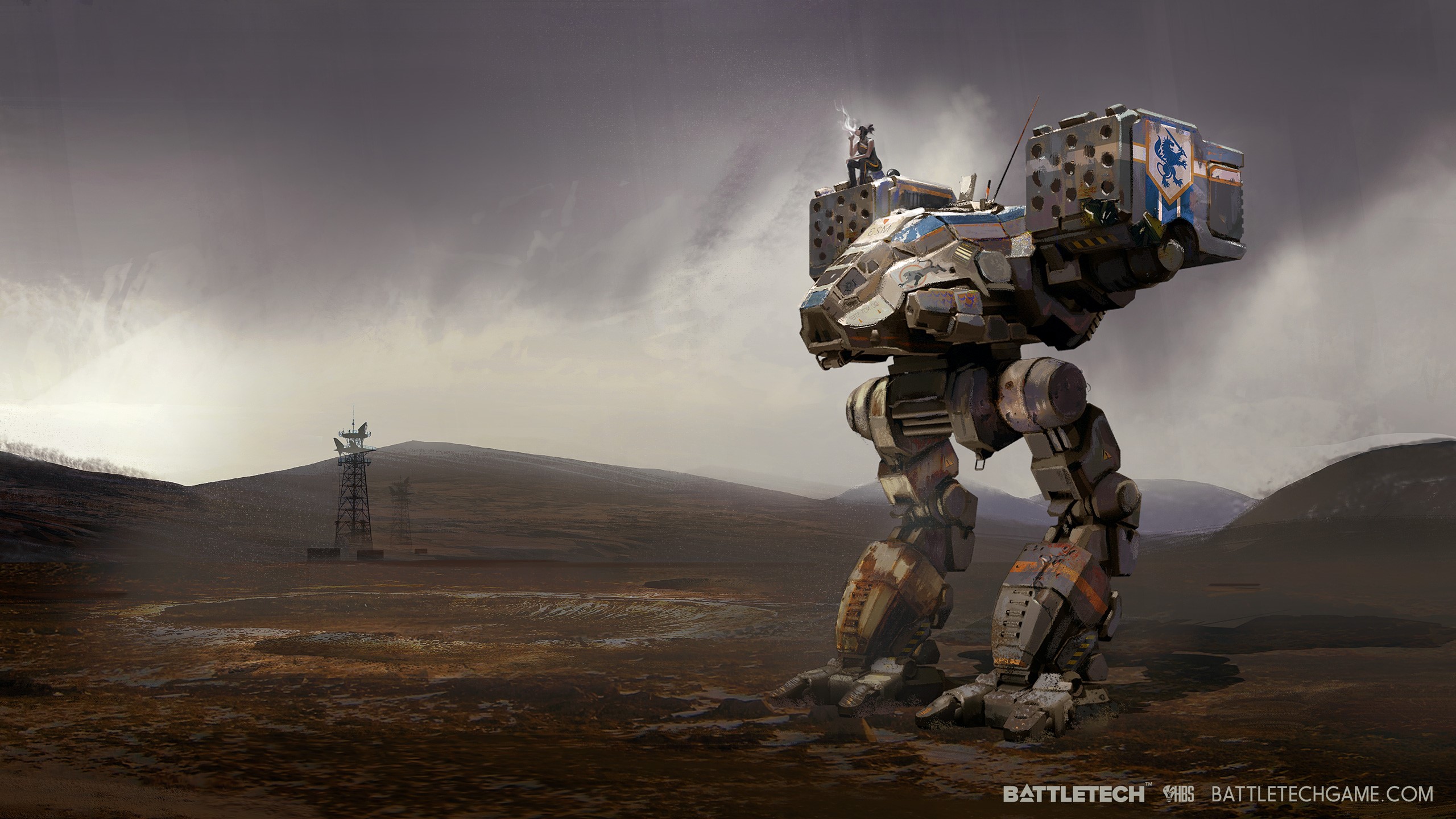 Mech Warrior from Battletech HD Wallpaper