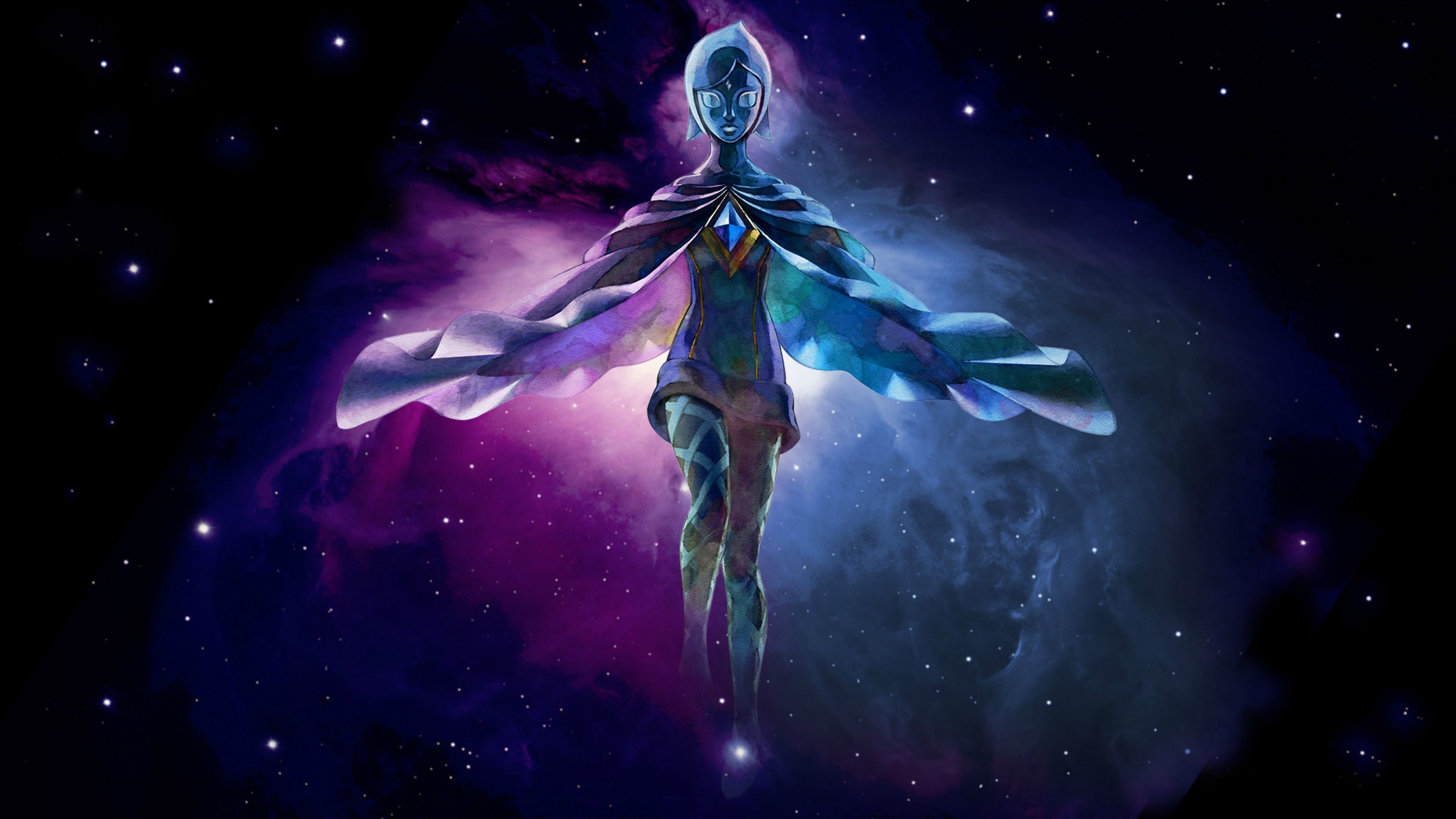 Fi from The Legend of Zelda: Skyward Sword in space HD Wallpaper