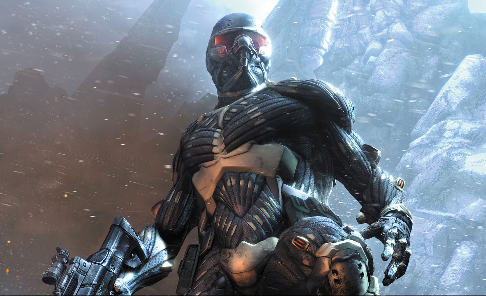 Soldier in Nanosuit from Crysis 2 HD Wallpaper