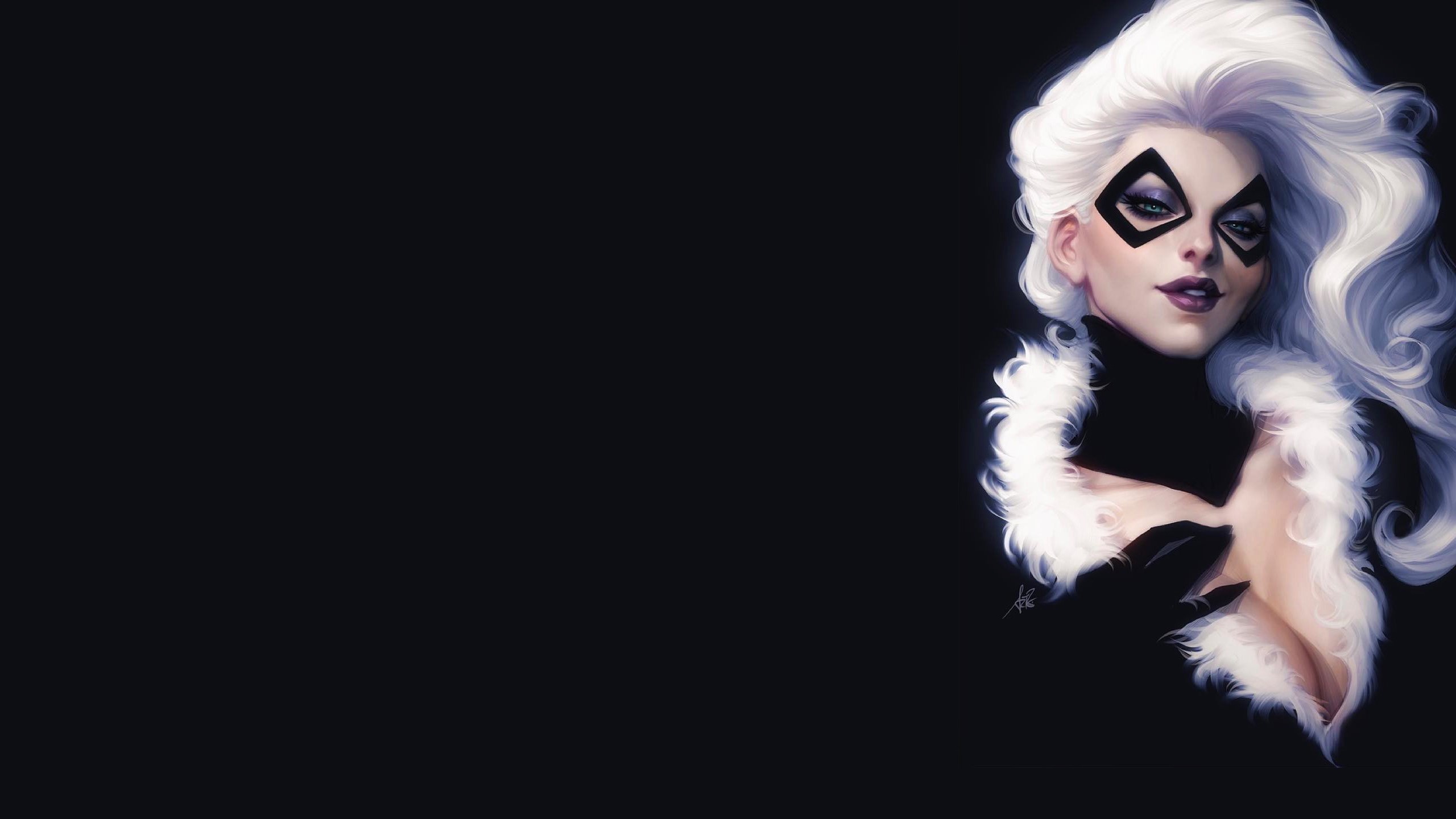 Black Cat from Marvel Comics HD Wallpaper